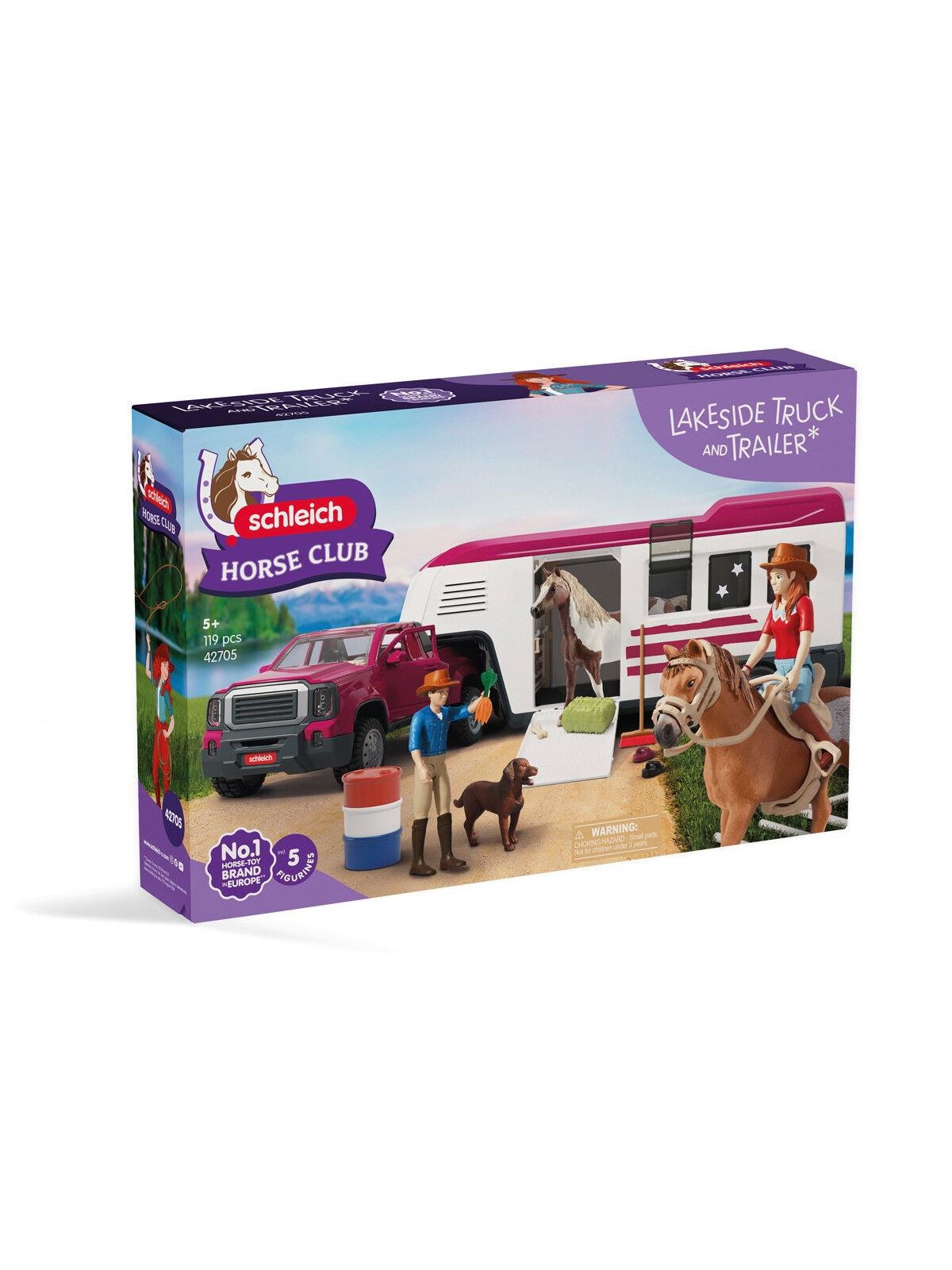 Schleich Lakeside Truck And Trailer - 42705