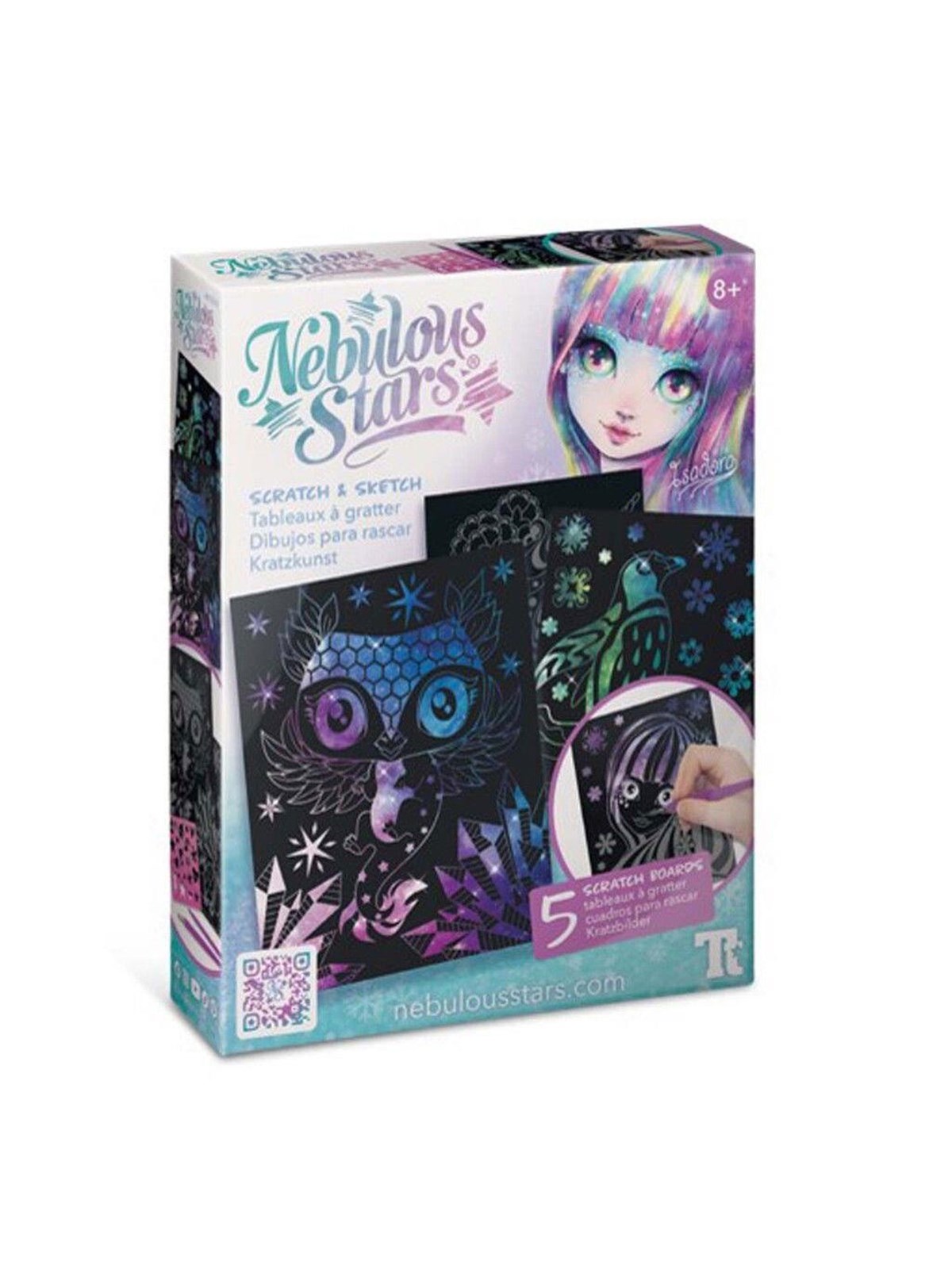 Nebulous Stars Scratch & Sketch - Kreativ Spiele - 232-11028