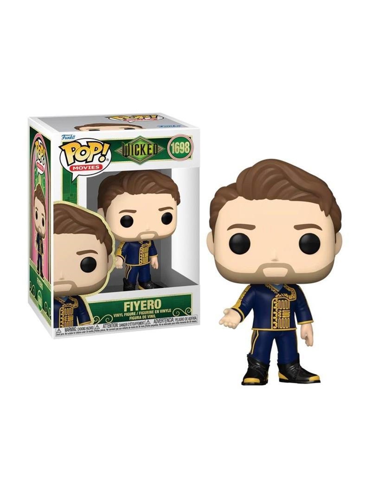 Funko! - Pop! Disney: Wicked Fiyero 10cm - Figur - Merchandise - 79749