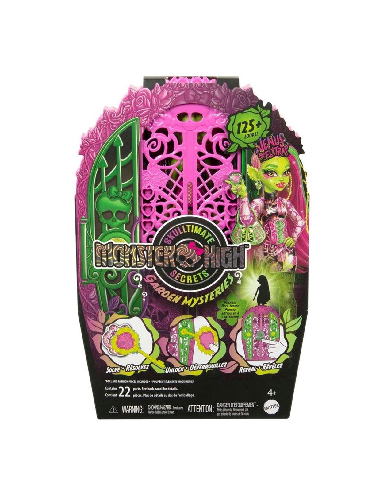 Monster High Skulltimate Secrets Venus Mcflytrap Doll - Dolls Accessories - Hyt75