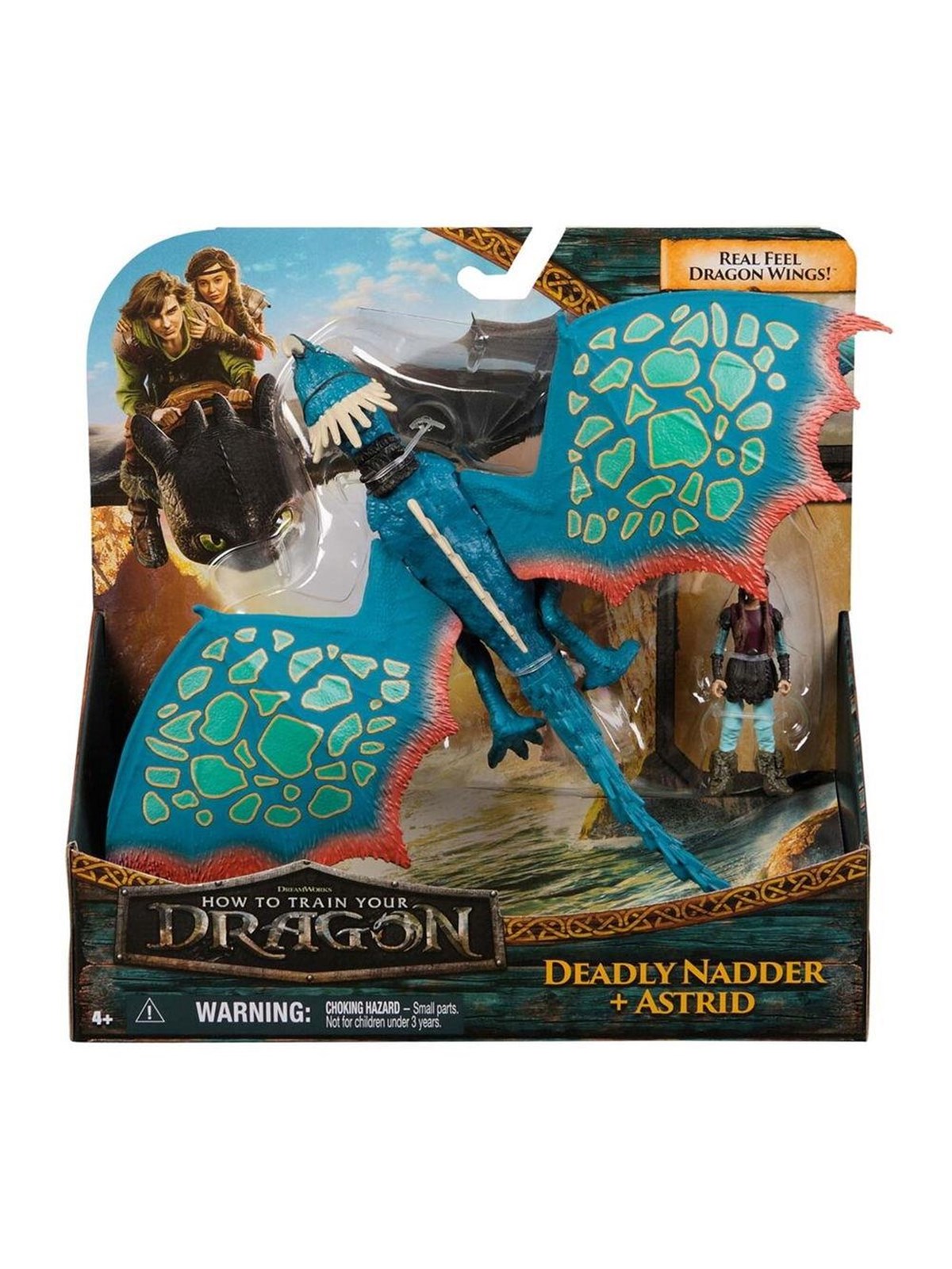 Dragons Movie Viking&Dragon-deadly Nadder&Astrid - Figuren - 6074005