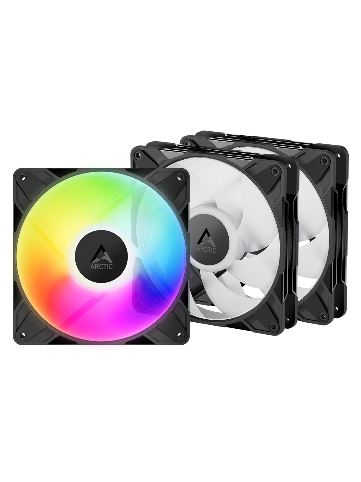 Arctic P14 Pro A-rgb - 3 Pack - Gehäuselüfter - 140mm - Schwarz Mit Rgb Led - Gehaeuseluefter - Acfan00320a