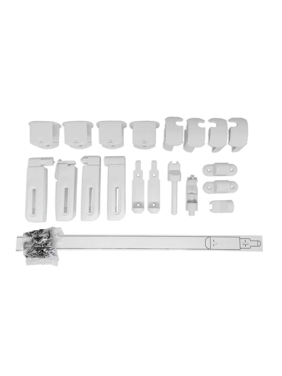 Babydan Fittings For Flexifit Metal/ebba Safety Gate Metal White - Babypflege - 300332