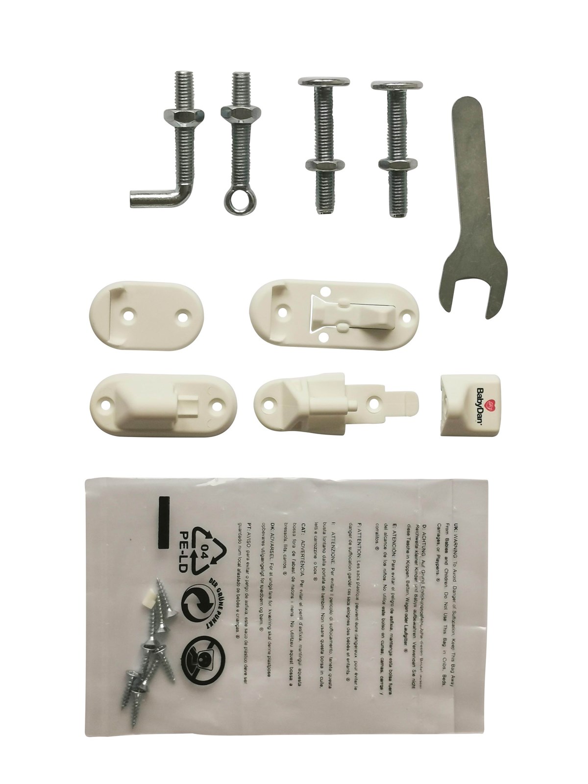 Babydan Fittings For No Trip Metal/saga Safety Gate. - Babypflege - 300347