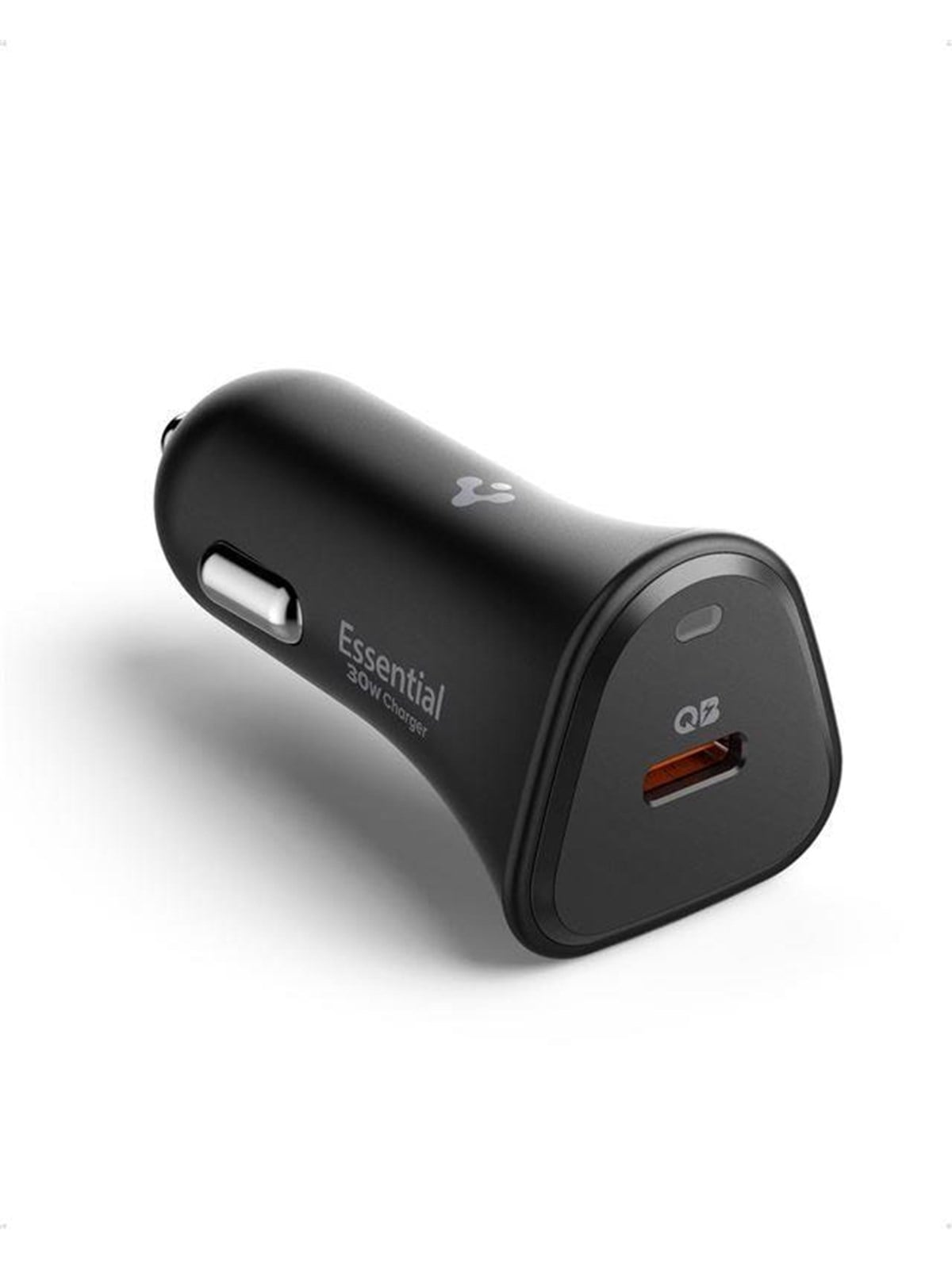 Spigen Essential 30w Car Charger Ev301 - Black - Handys Adapter Und Ladegeraete - Acp08699