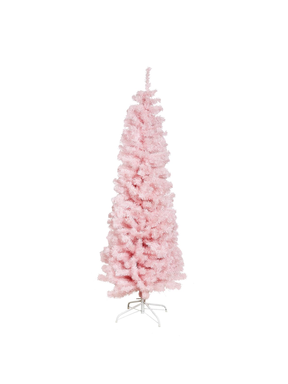 Nordic Winter Christmas Tree Artificial Pvc - 180 x 68 cm - "Bling" Class C - Pink - Einrichtung - 780-182