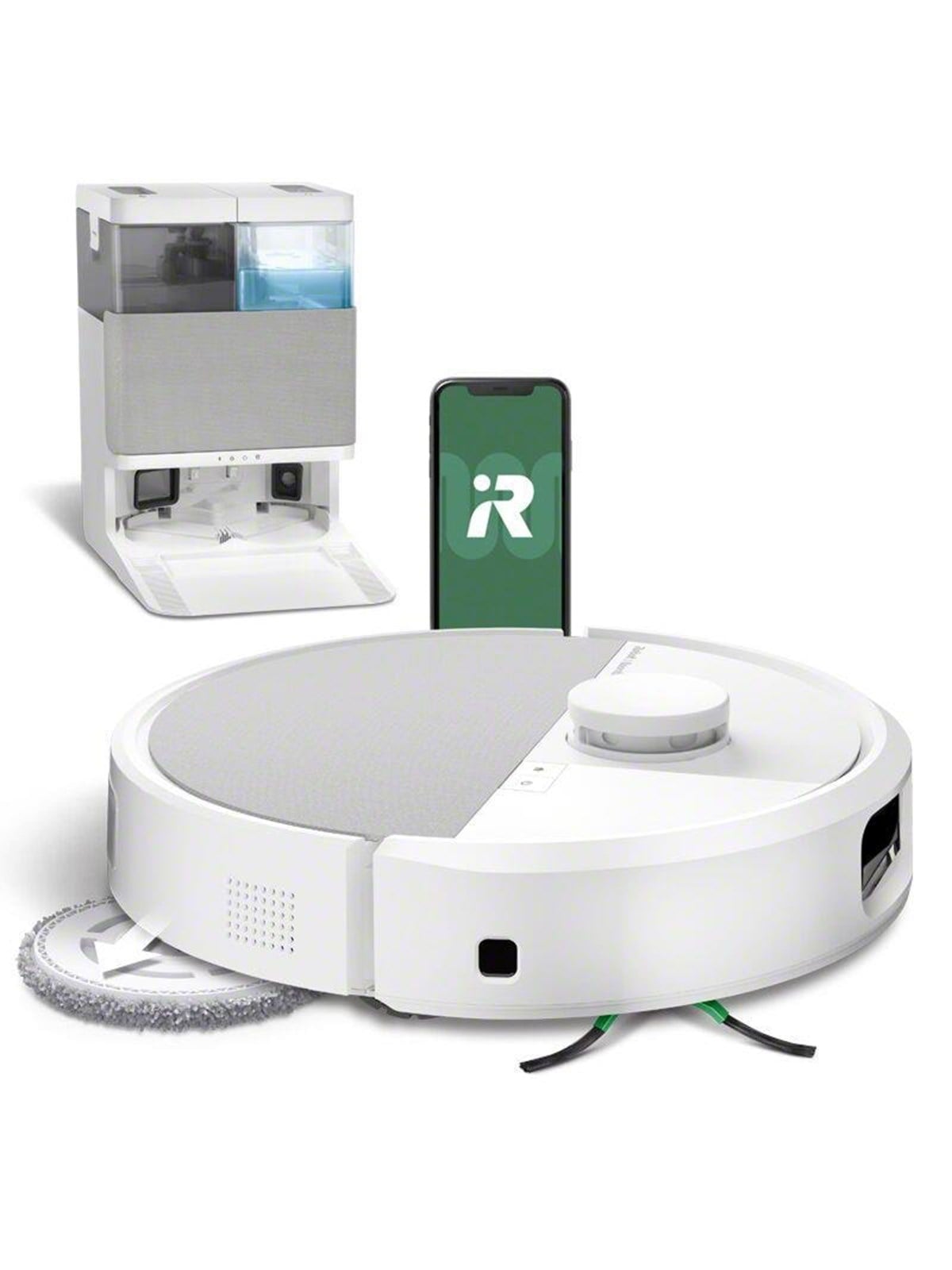 Irobot Roboter Staubsauger Saugroboter Roomba Combo 505 Combo Plus - Weiß - 100000465
