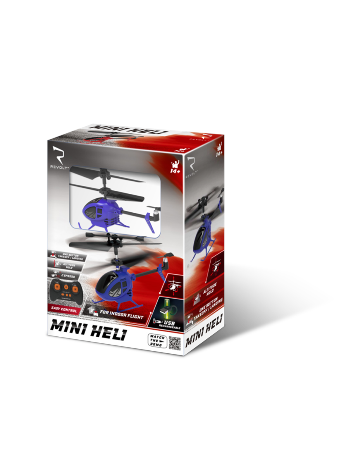 Syma Revolt R/c S100 Mini Helicopter Blue - Ferngesteuert - 51402