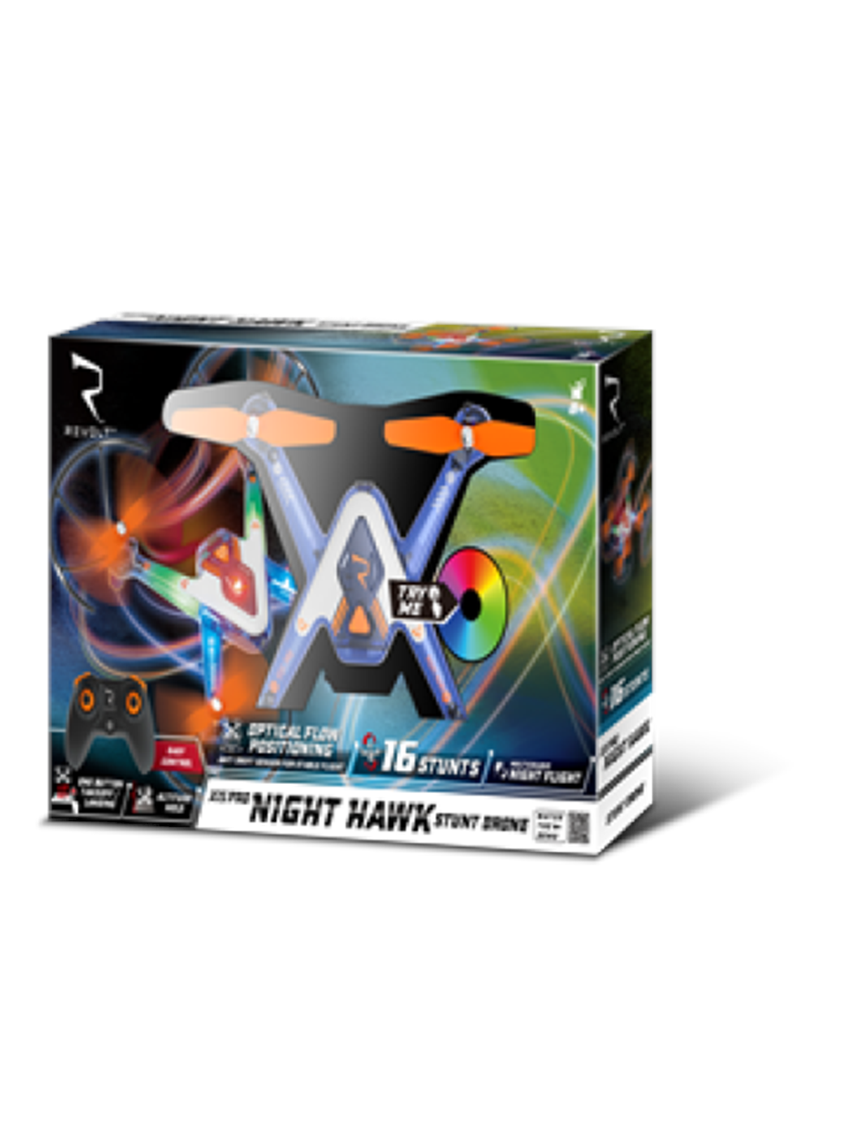 Syma Revolt R/c X15pro Night Hawk Stunt Drone 22 cm Blue - Ferngesteuert - 51605