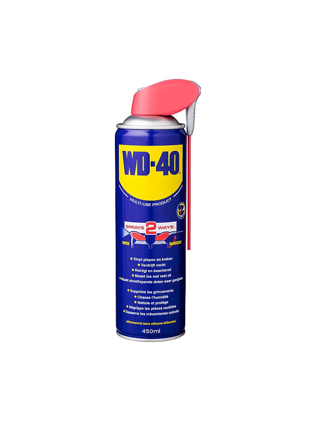 Wd-40 Multi Oil Spray With Smart Straw, 450 ml - Haus Garten - Wd40-450