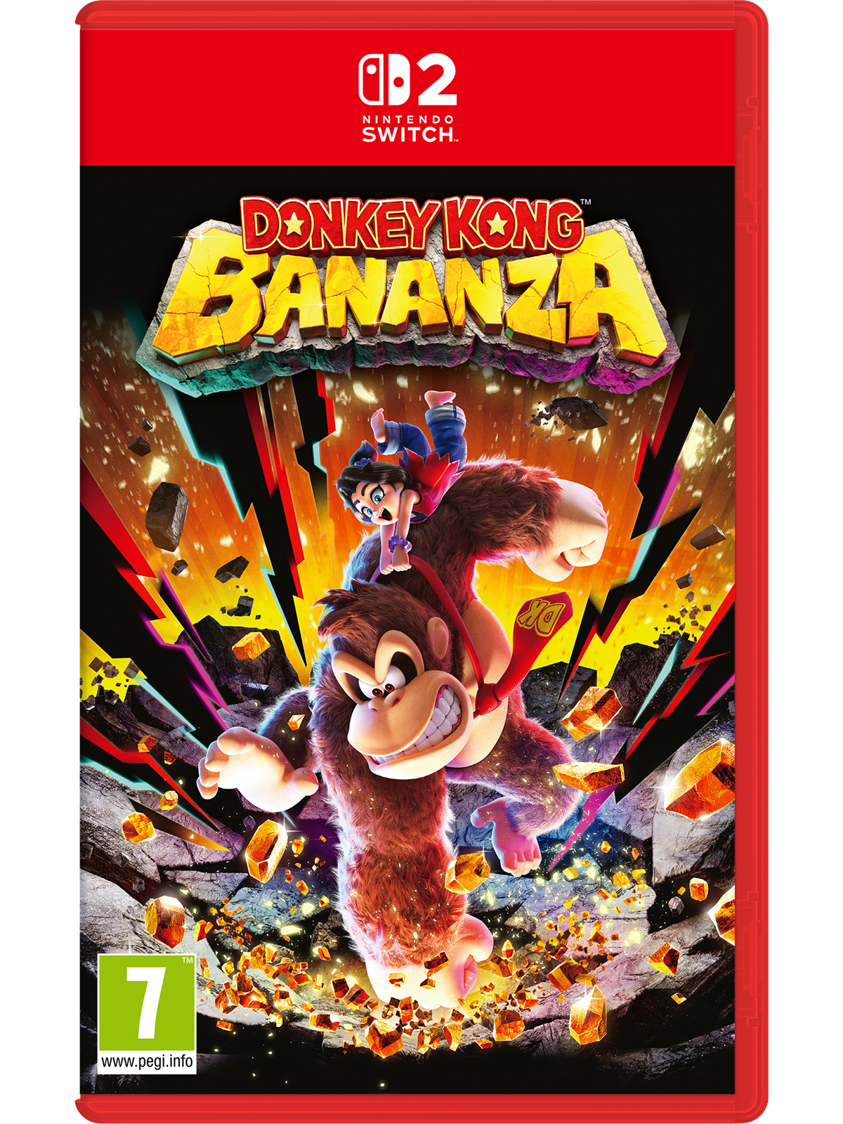 Donkey Kong Bananza - Nintendo Switch 2 - Plattform - Pegi 7 - Spiele - 0045496312831