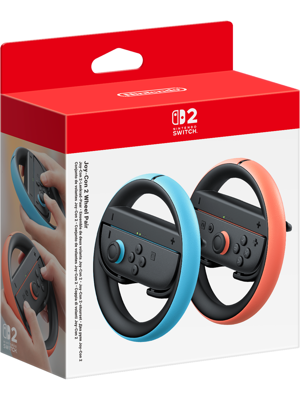 Nintendo Switch 2 Joy-con 2 Wheel Pair - Wireless Wheel - Nintendo Switch 2 - Gaming Zubehoer - 0045496321635