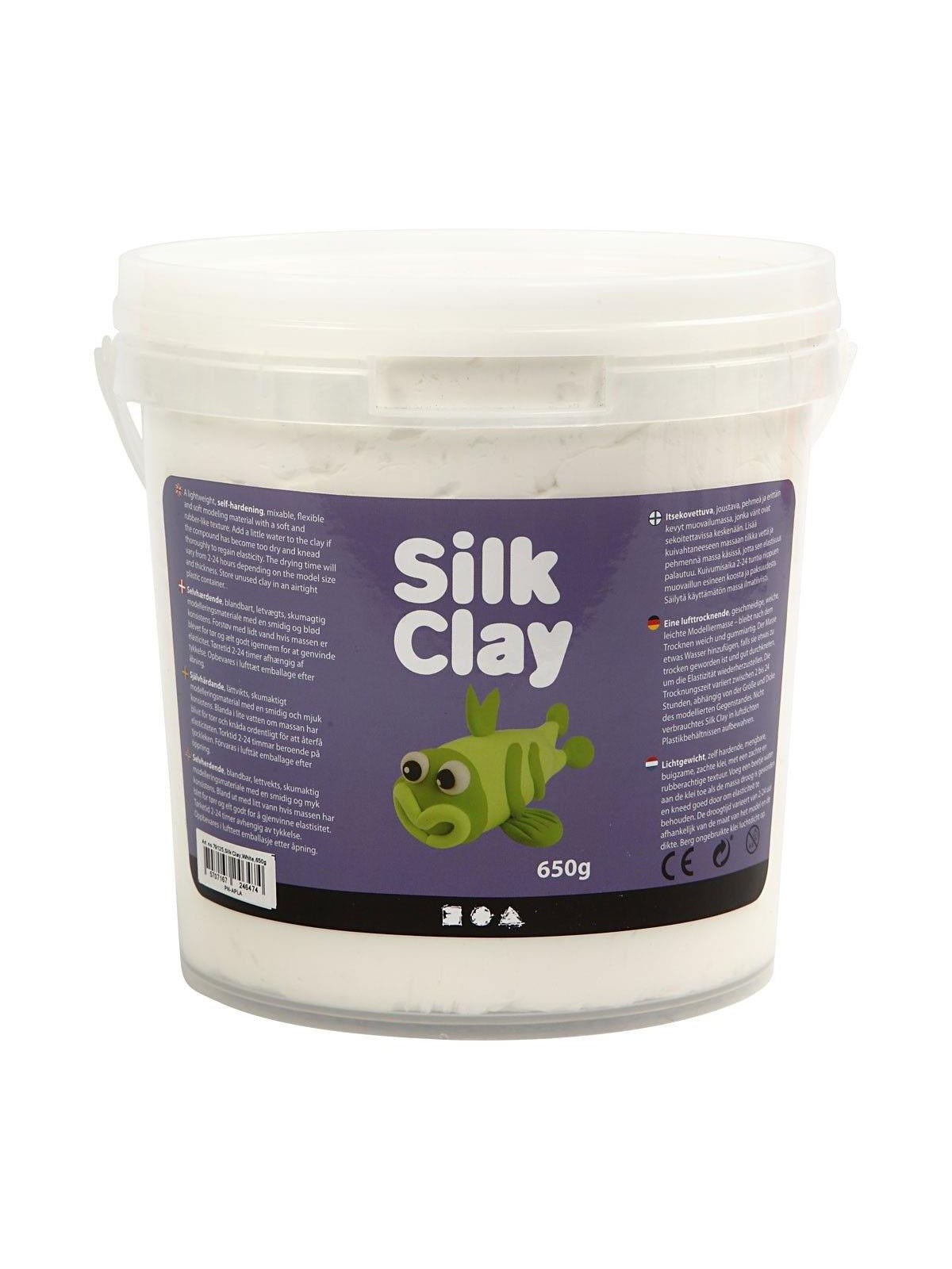 Silk Clay - White 650gr. - Hobby Zubehoer - 79125