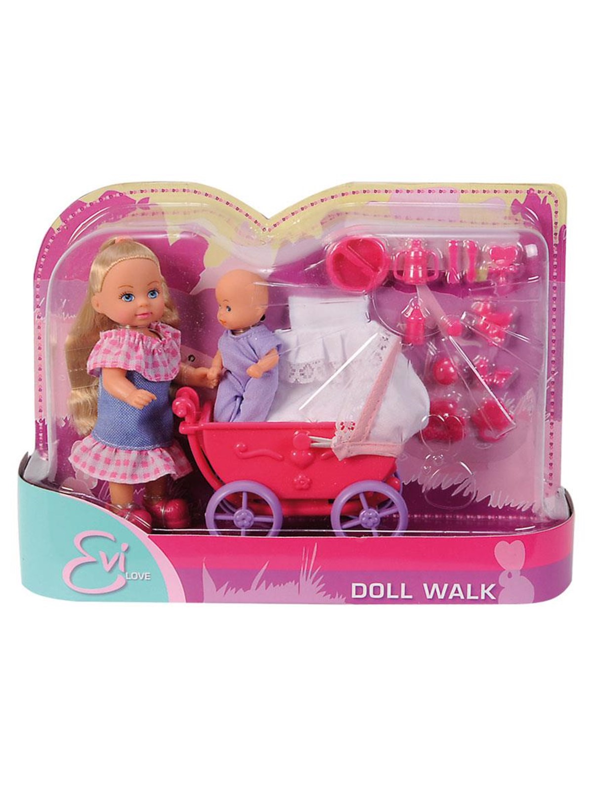 Evi Love Pop Walk Pink - Dolls Accessories - 105736241