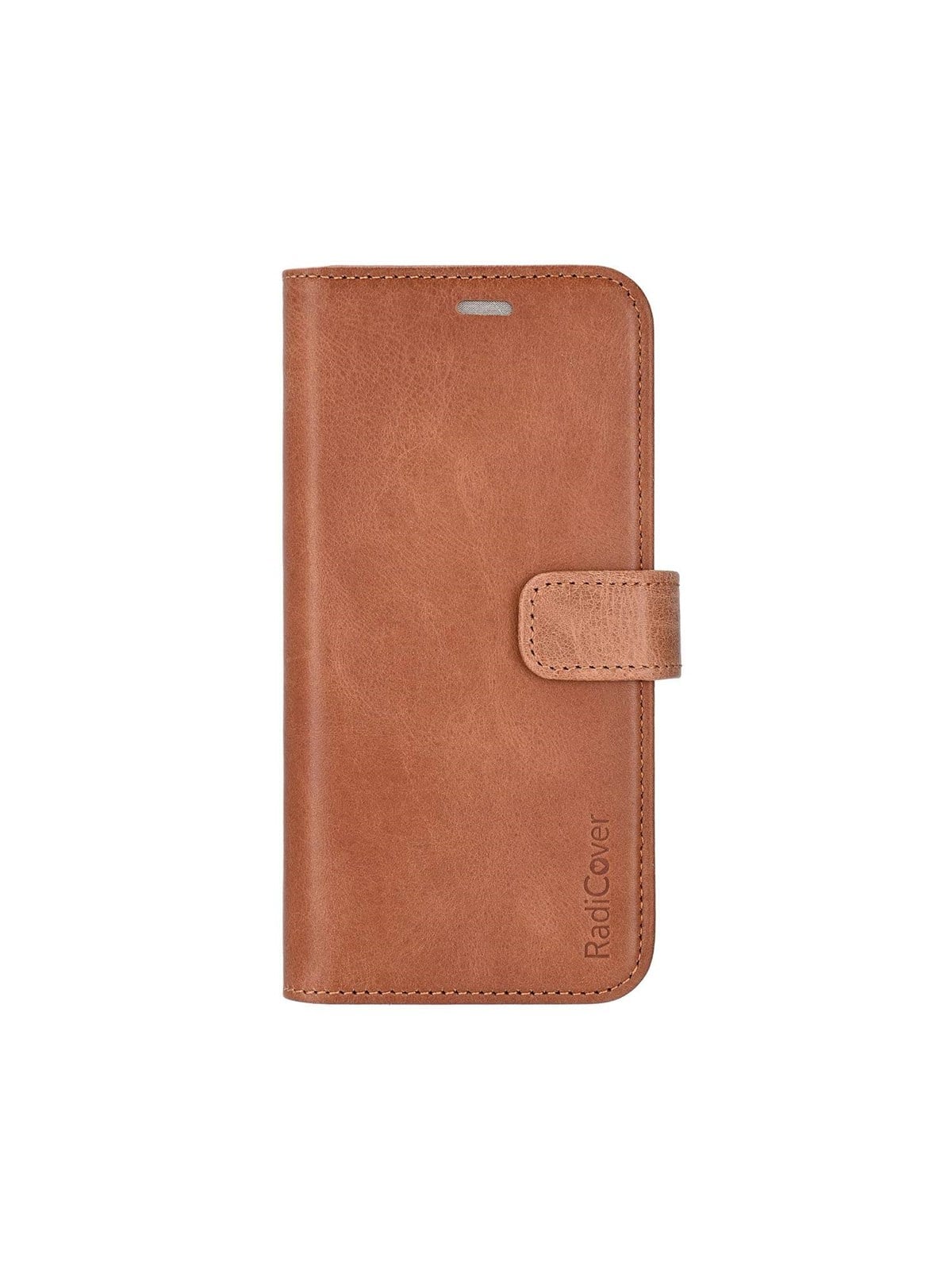 Radicover Wallet Case Radiation Protection 2in1 Brown - iPhone 16 Pro