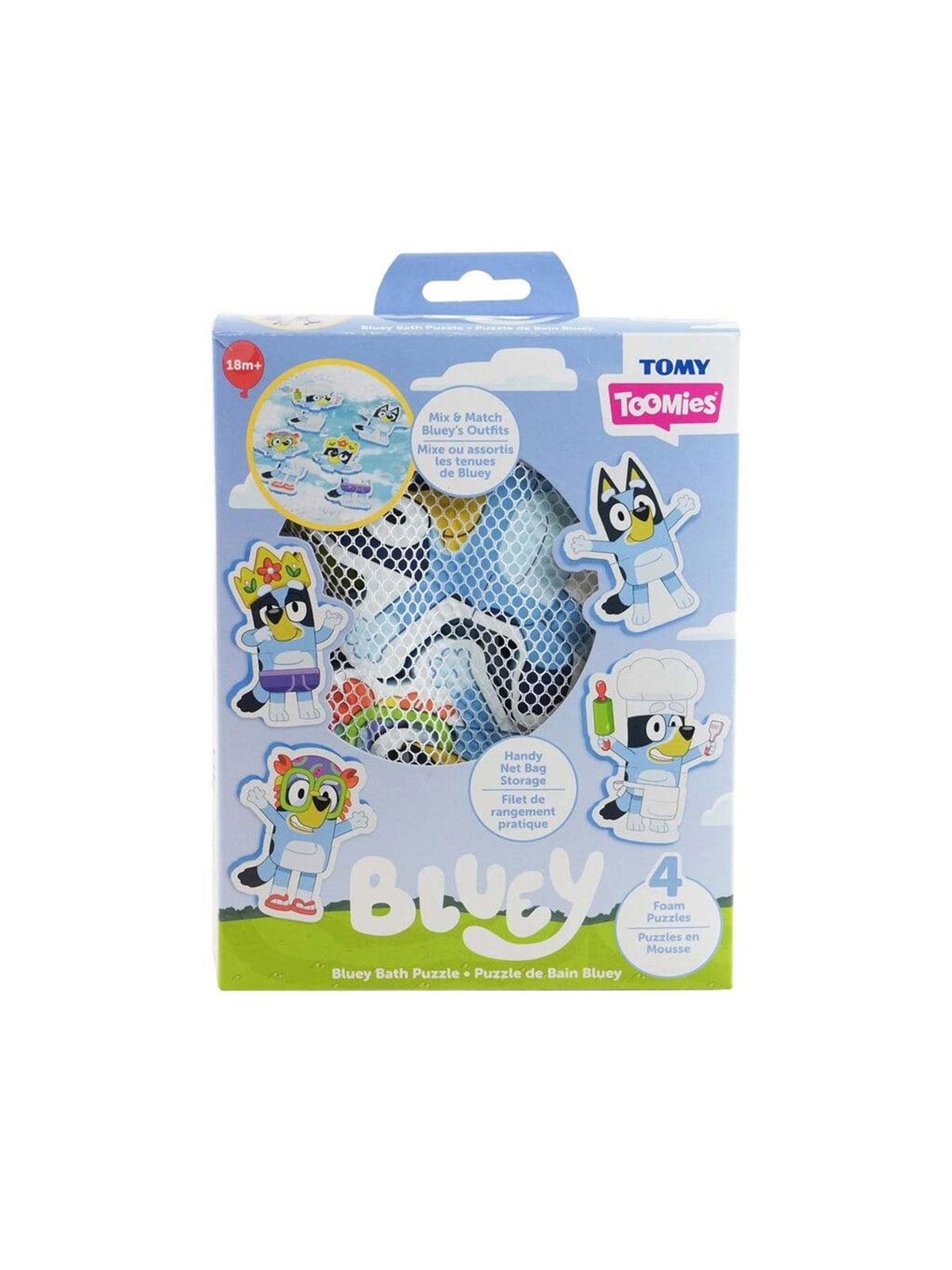 Bluey Bath Puzzle - Baby Spielzeug - 203-736971