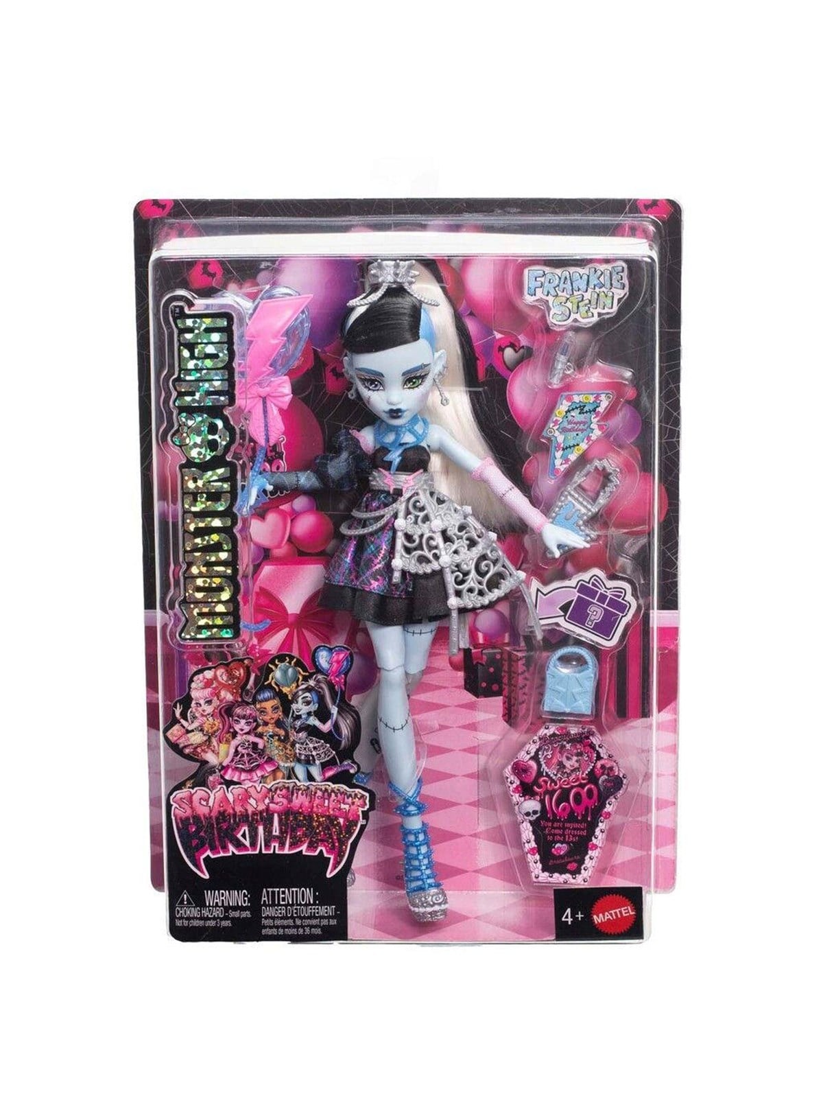 Monster High Scary Sweet Birthday Frankie Doll - Dolls Accessories - Jbg75