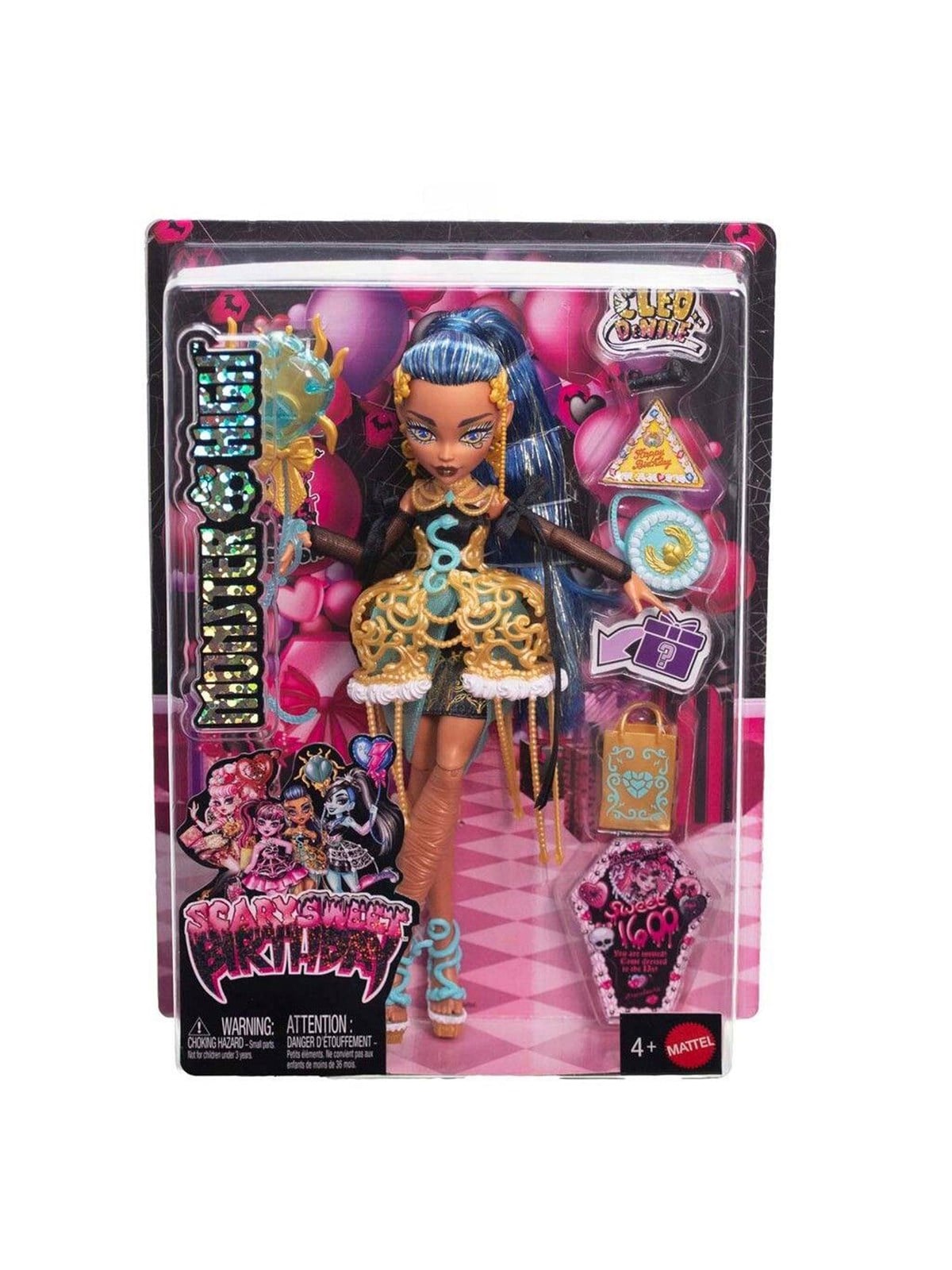 Monster High Scary Sweet Birthday Cleo Doll - Dolls Accessories - 218-2562
