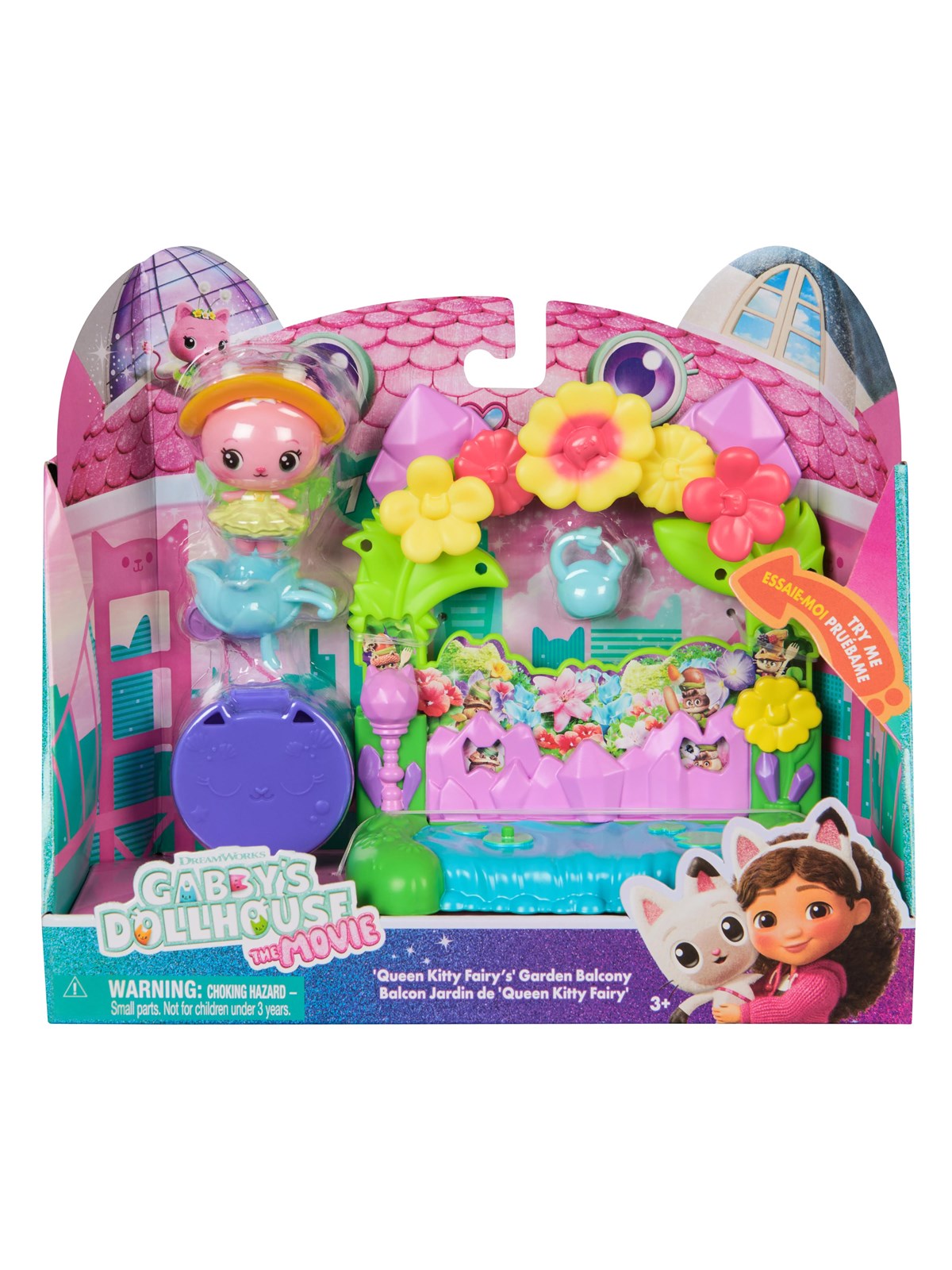 Gabby's Dollhouse Gabby's Movie Balcony - Crystal Garden - Spielsets - 6074165