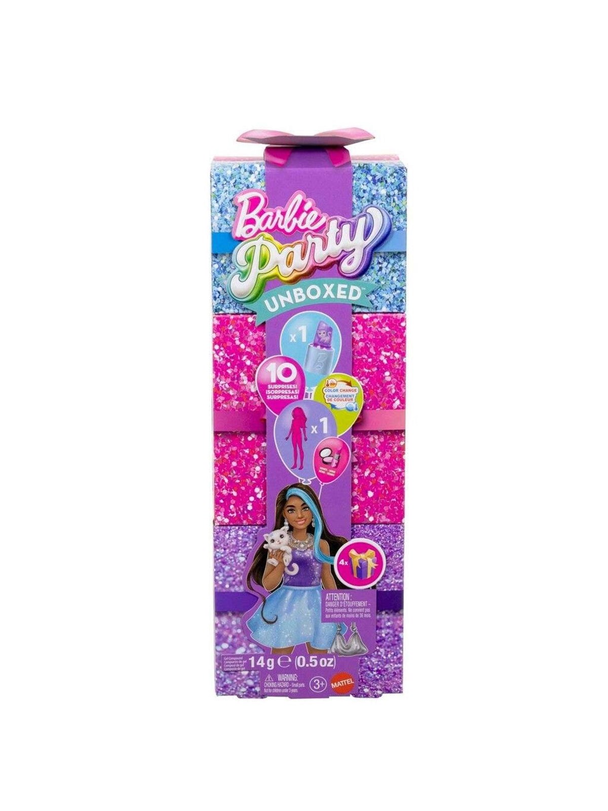 Barbie Unboxed Purple Petite Doll - Dolls Accessories - 960-2580