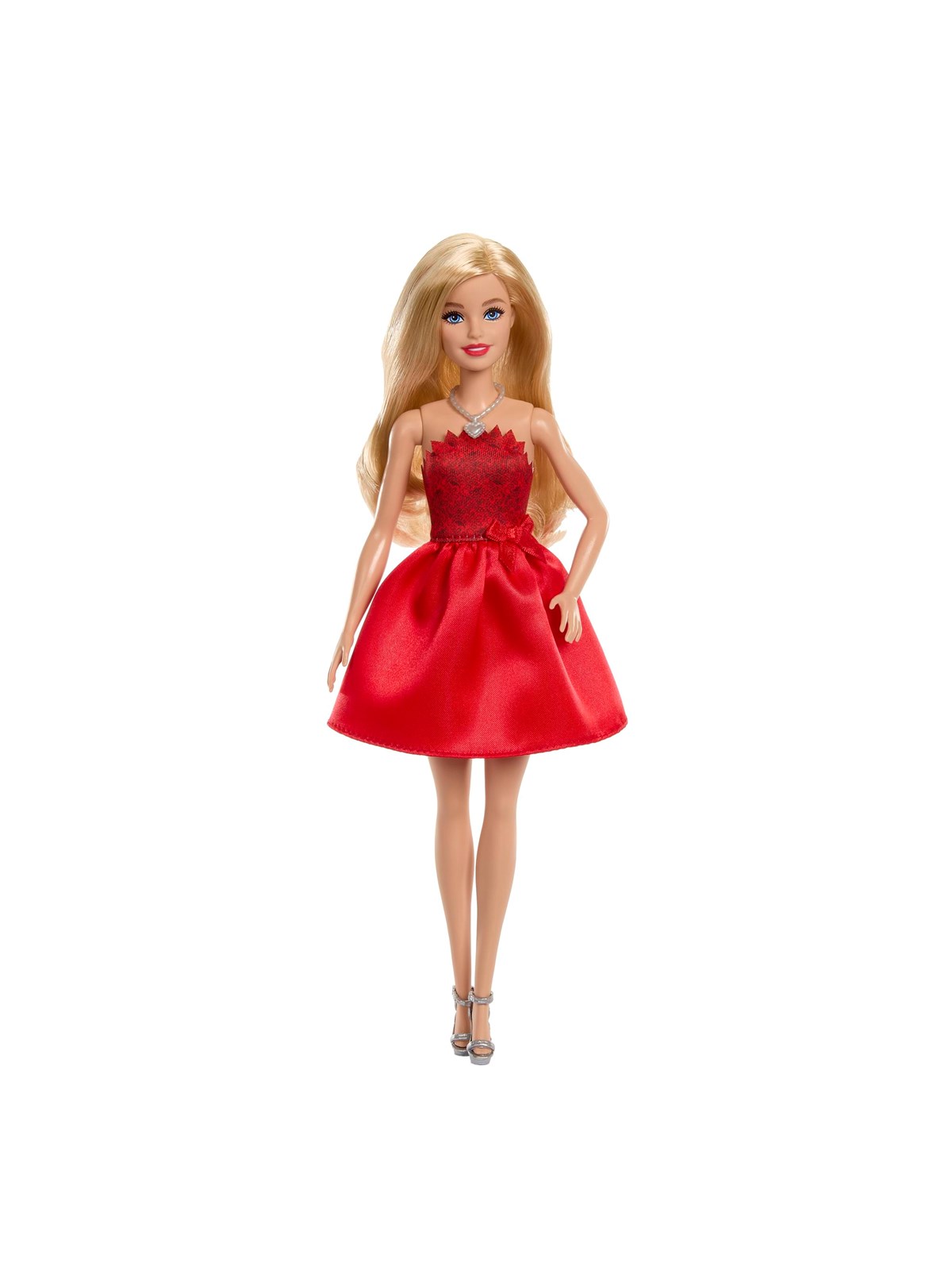 Barbie 80 Jahre Mattel Sonderedition - Rotes Kleid Mit Zubehör - Dolls Accessories - Jgd25