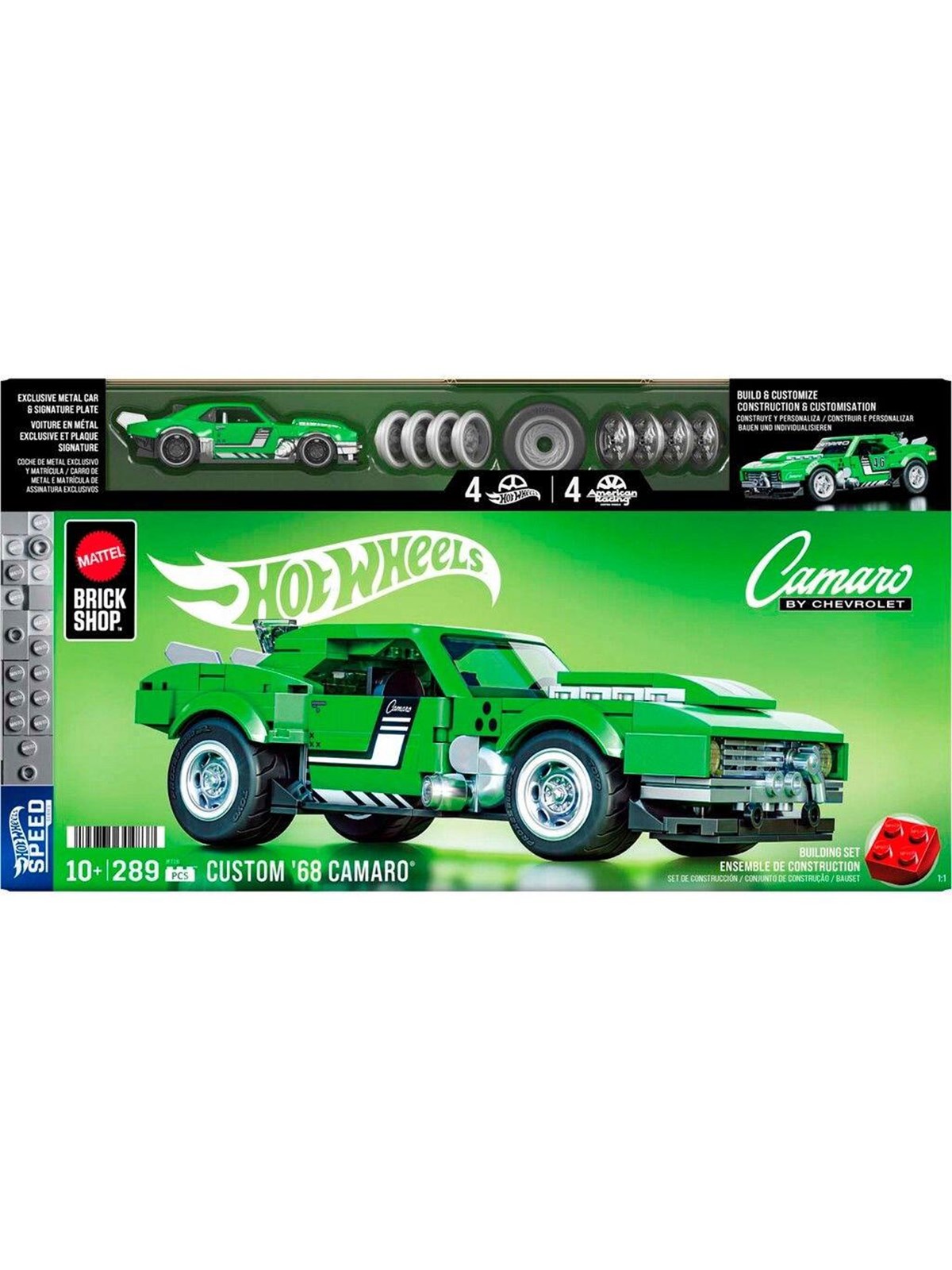 Hot Wheels Brick Shop Speed Series 1968 Camaro - Modellbau - Jft16