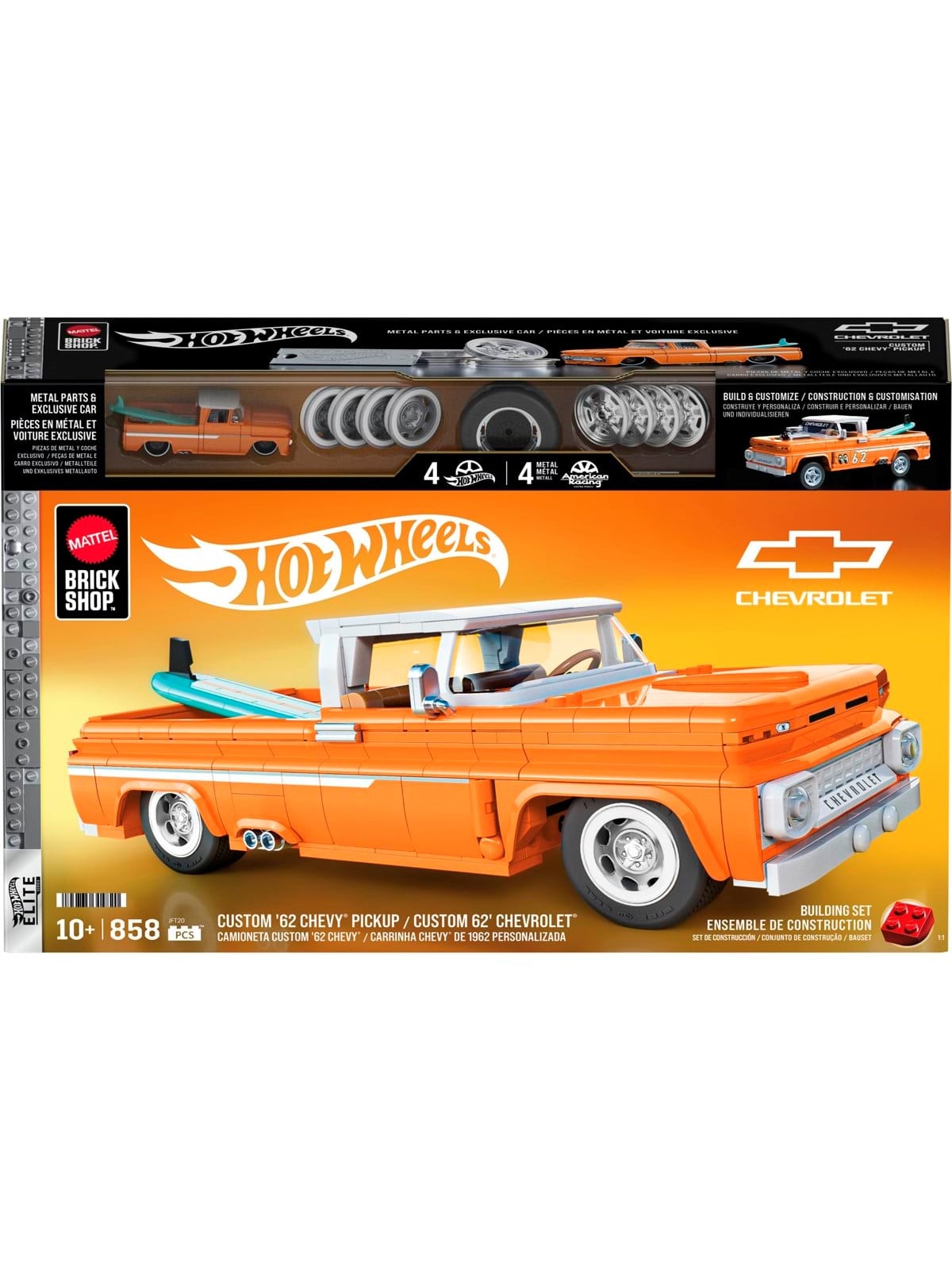 Hot Wheels Brick Shop Elite Series Custom 62 Chevy - Modellbau - Jft20