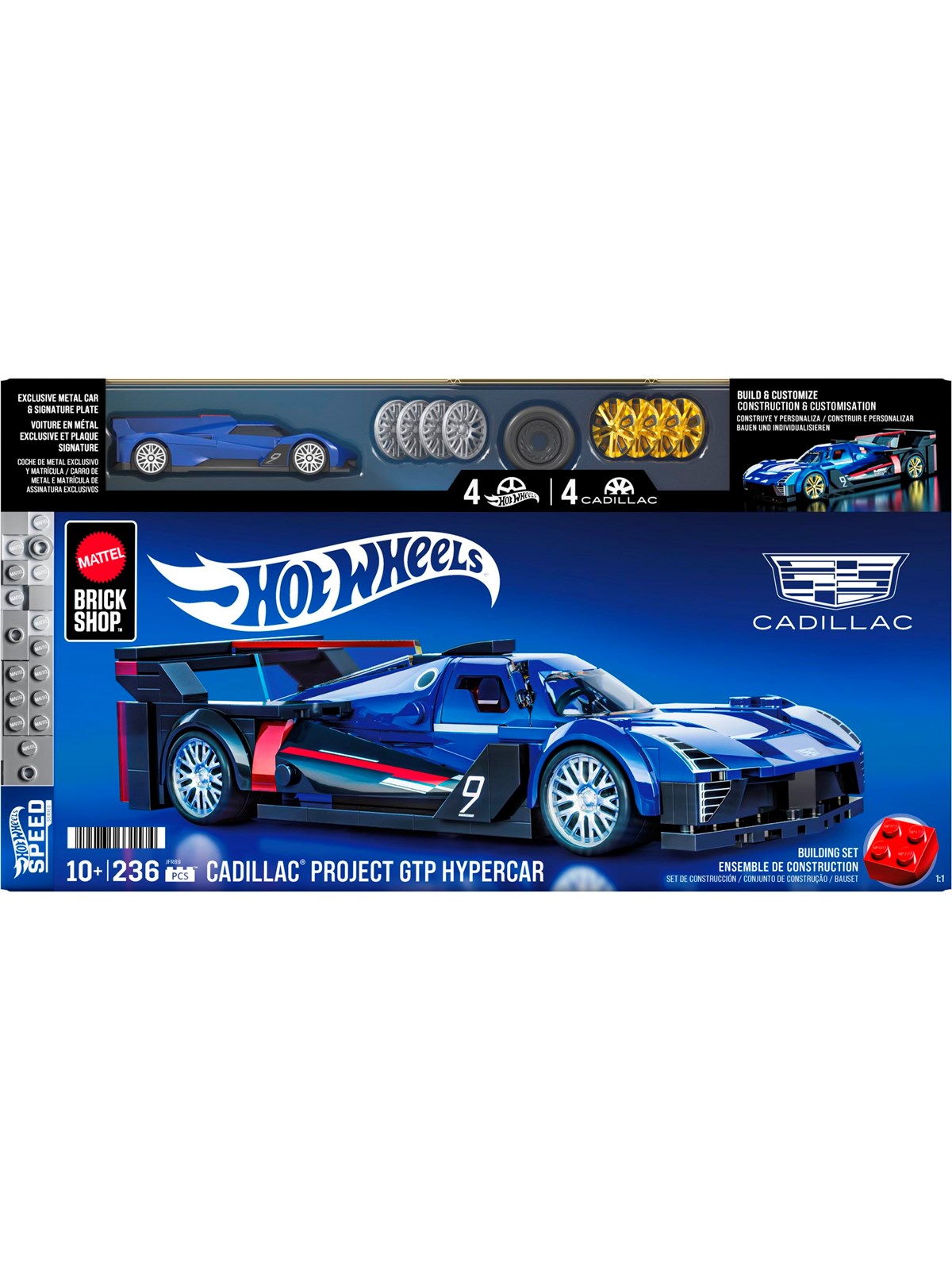 Hot Wheels Brick Shop Speed Series Cadillac Gtp - Modellbau - Jfr89