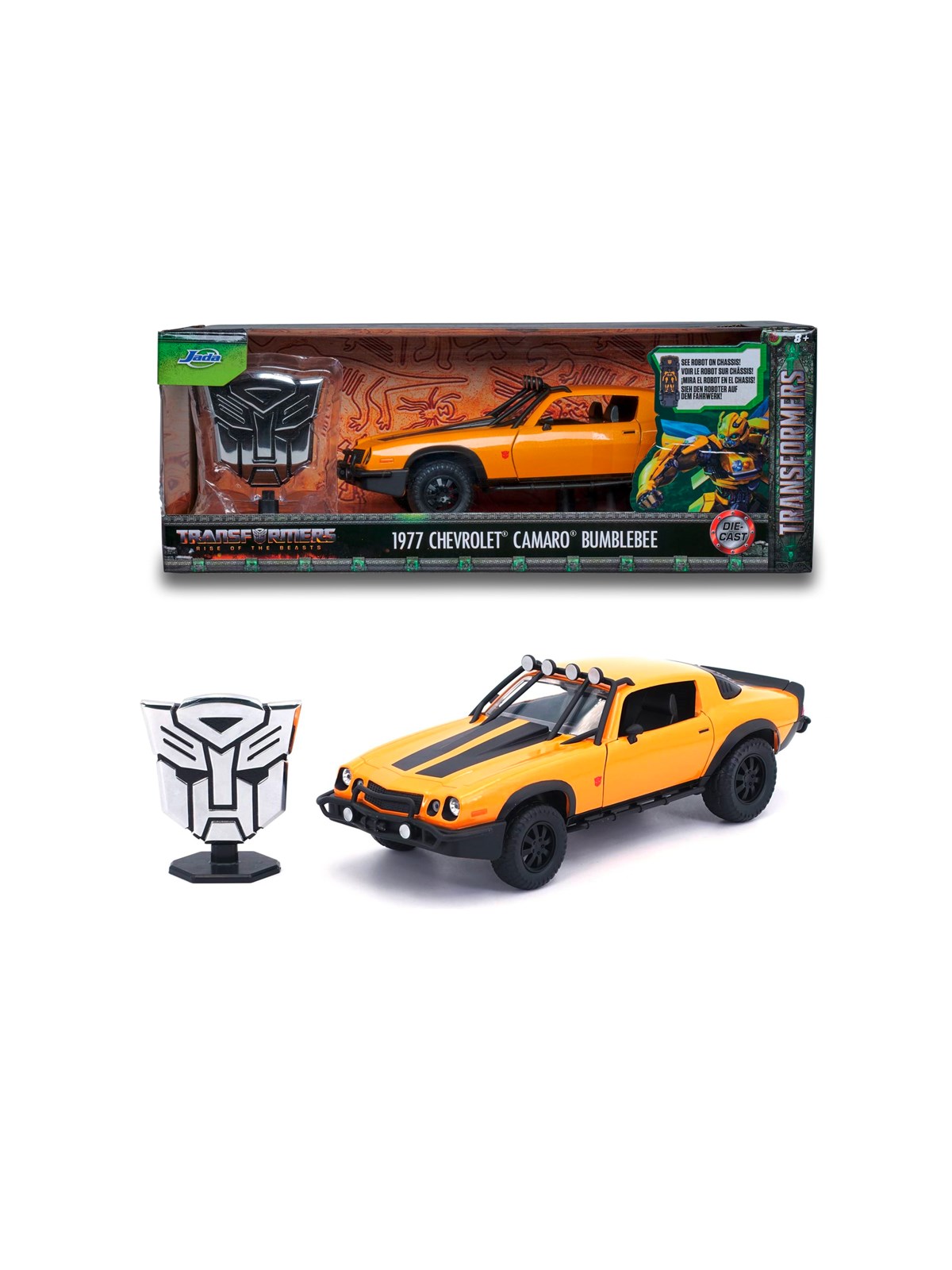 Jada Toys Transformers Bumblebee (T7) 1:24 - Spielzeugauto - 253115010