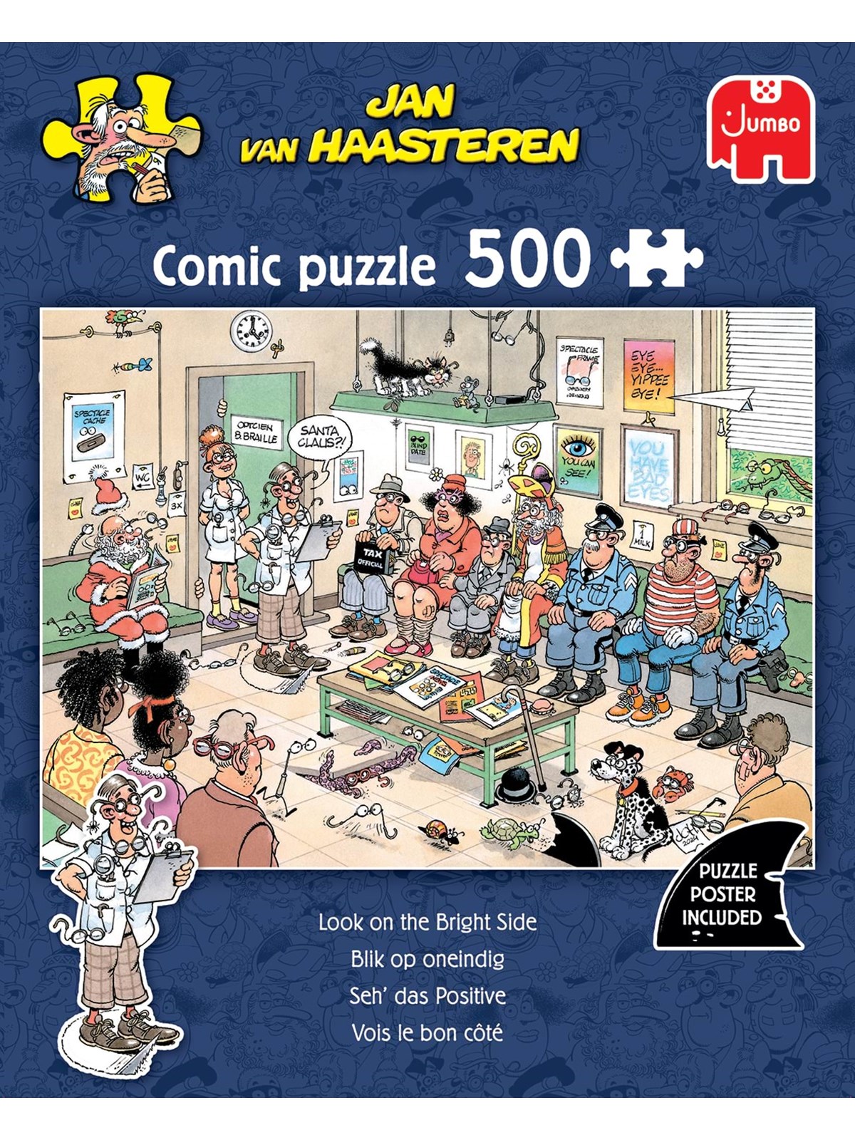 Jan Van Haasteren Look on The Bright Side (500) - Puzzle - 707-1110100526