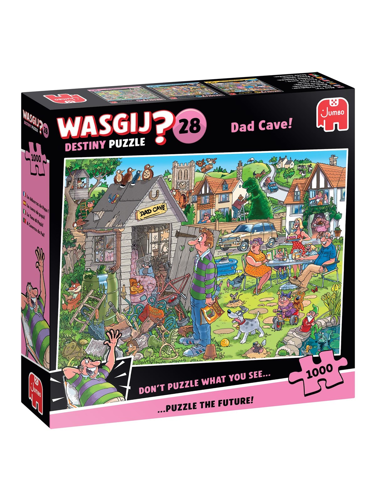 Wasgij Destiny 28 Dad Cave (1000) - Puzzle - 1110100597
