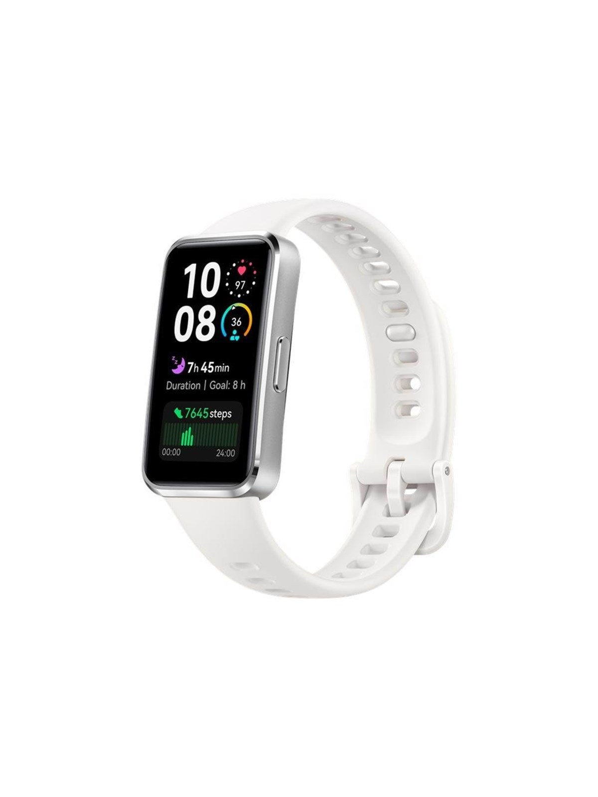 Huawei Band 10 White Aluminium Alloy - Smart Band - 55020elm