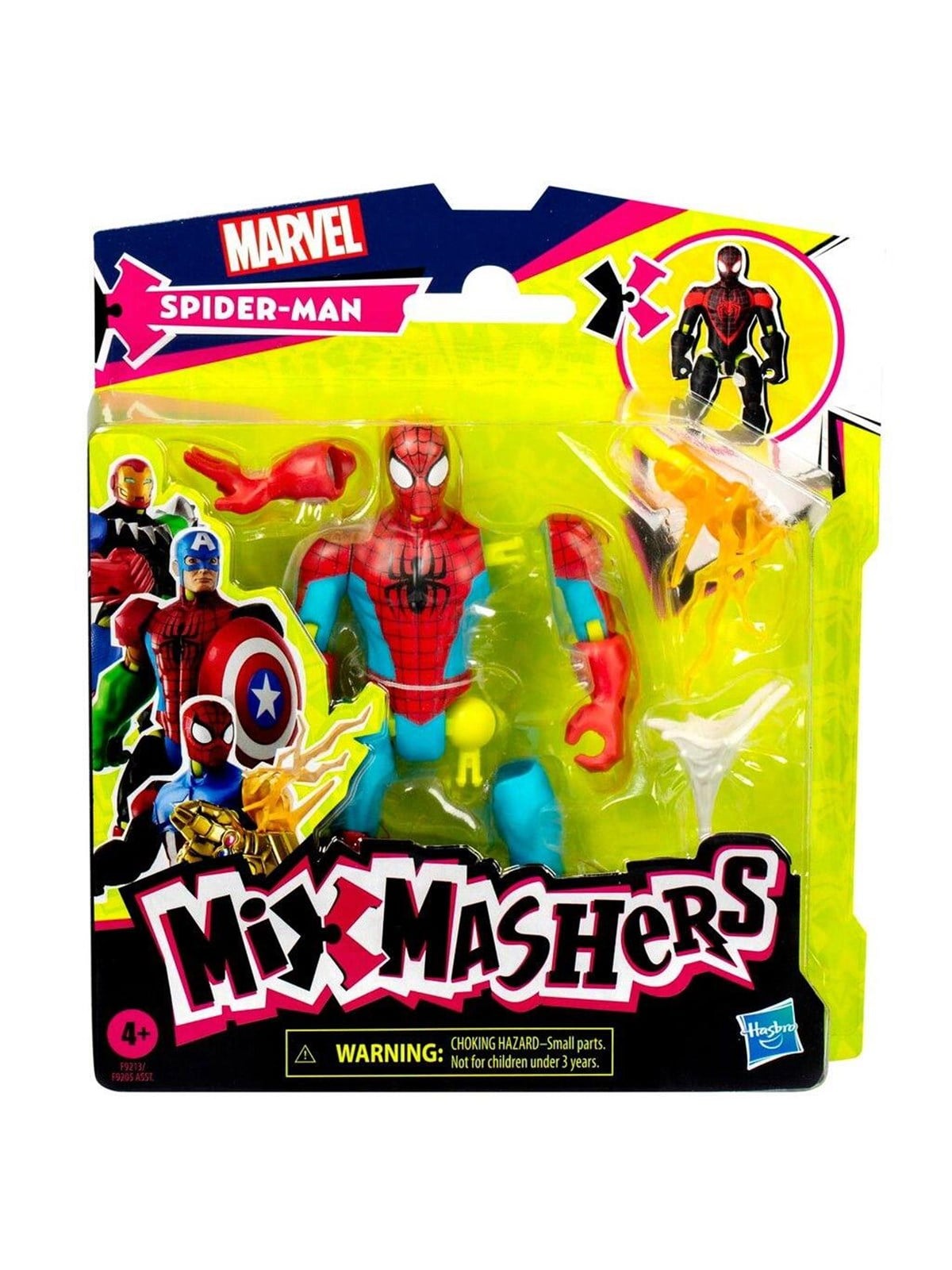 Marvel Mixmashers Spiderman Figure 12cm - Figuren - 350-9213