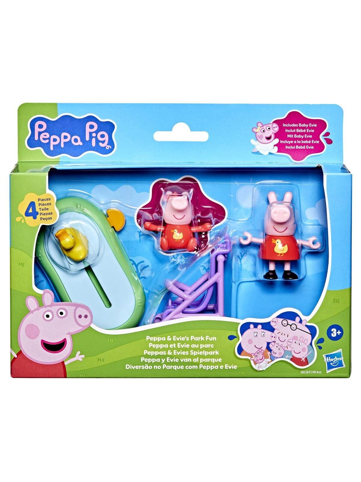 Peppa Pig Peppa And Baby Park Fun - Figuren - 347-0528