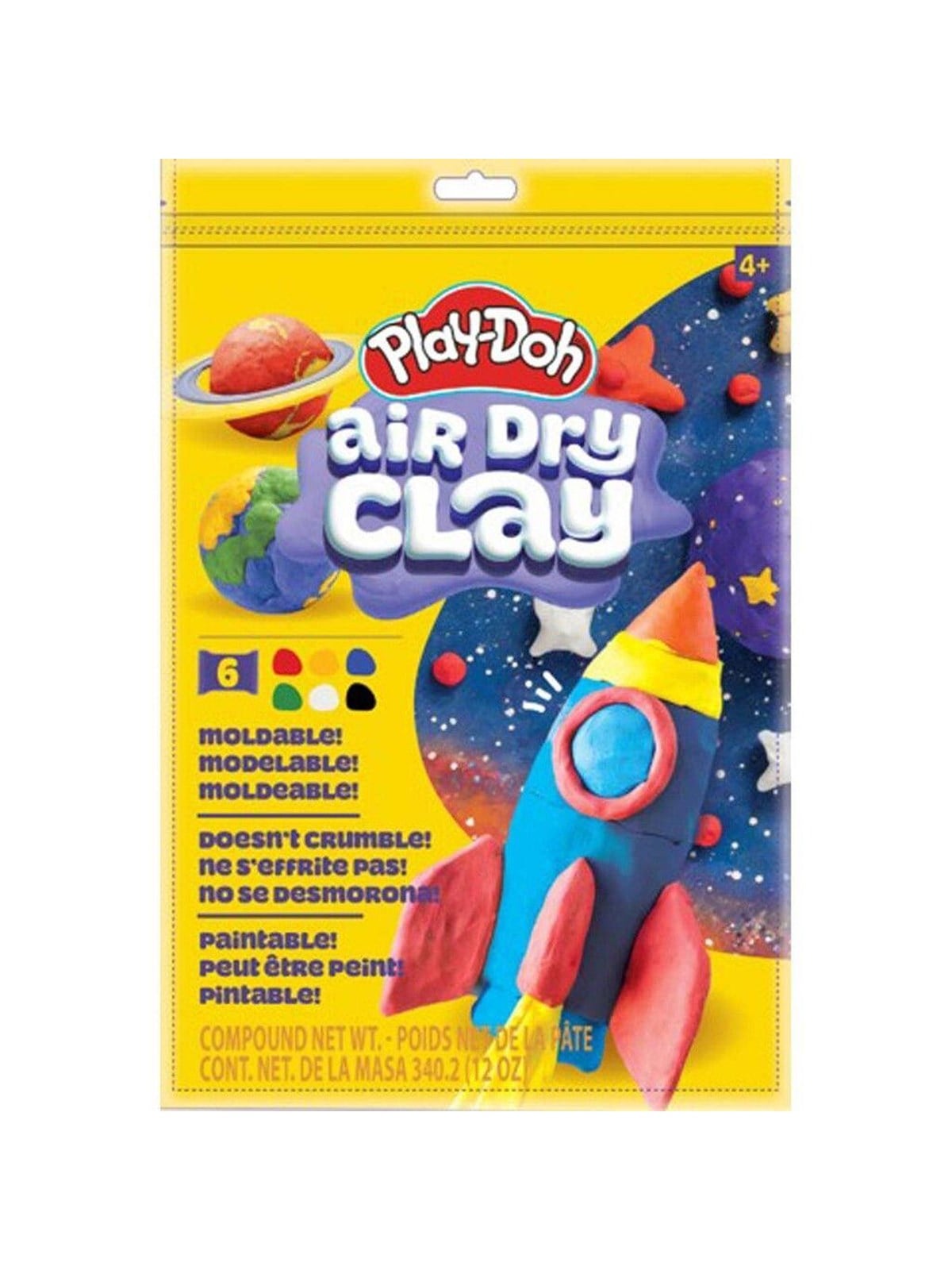 Play-doh Air Clay Multi Color Bag 340g - Bausets - 334-230383