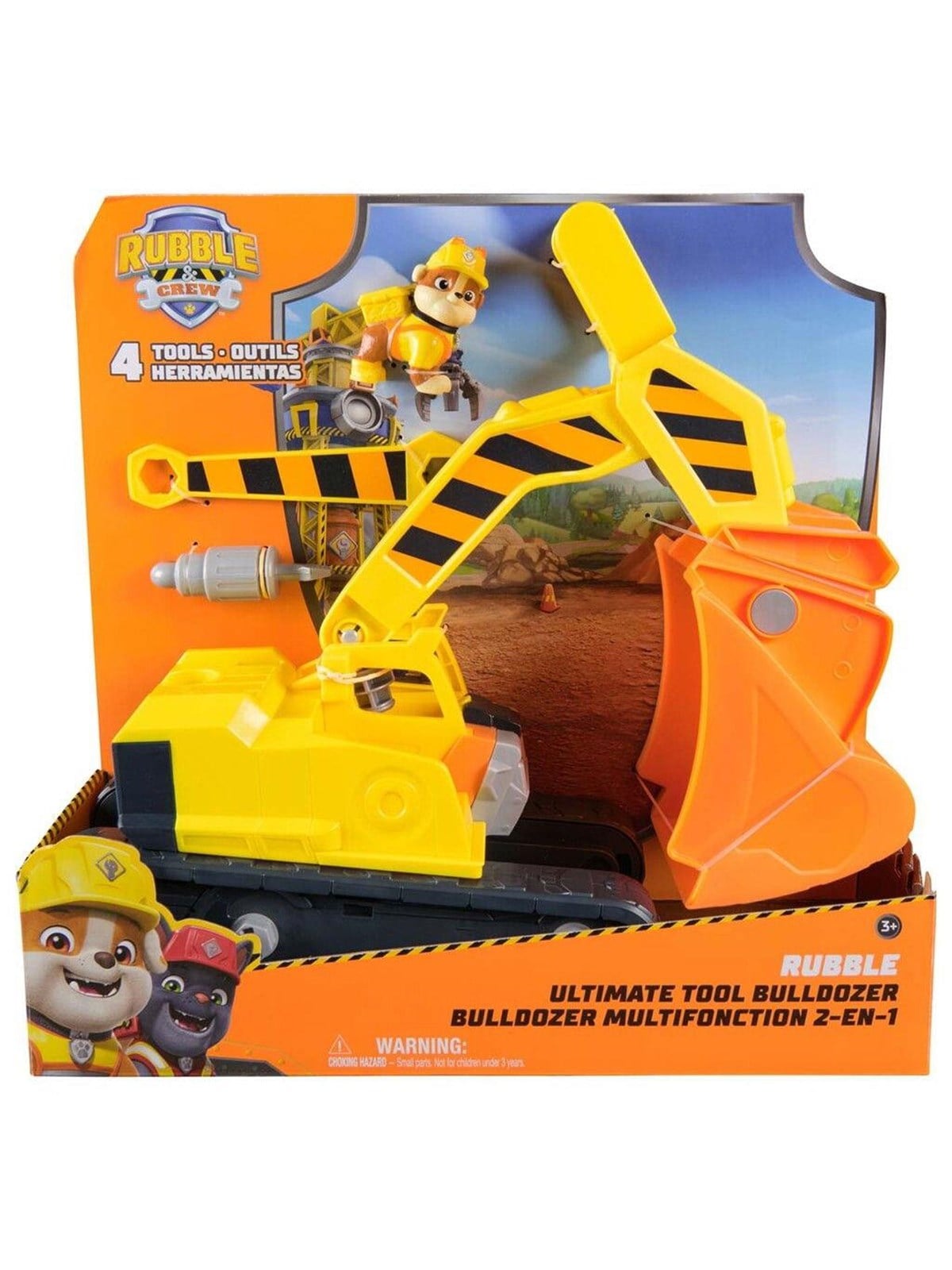 Rubble & Crew Big Build Tool Vehicle - Rubble - Spielzeugauto - 6073297