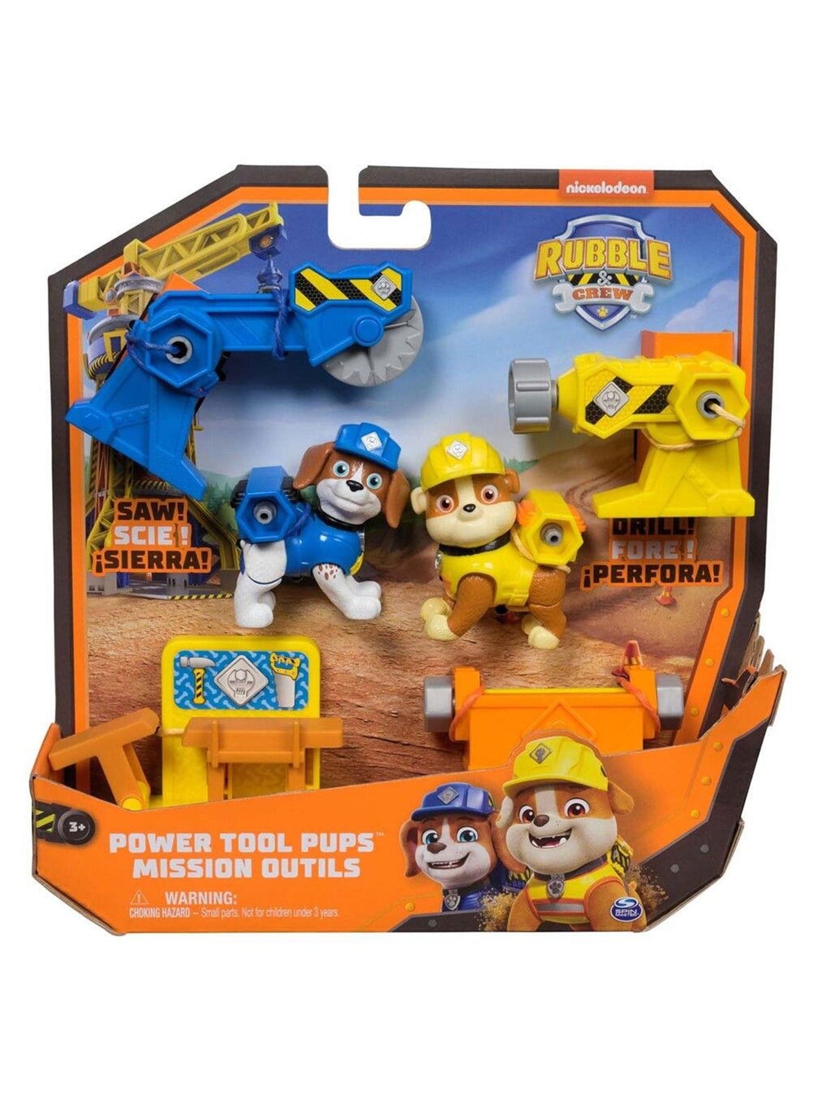 Rubble & Crew Power Tool Pups 2 Pack - Figuren - 6071661