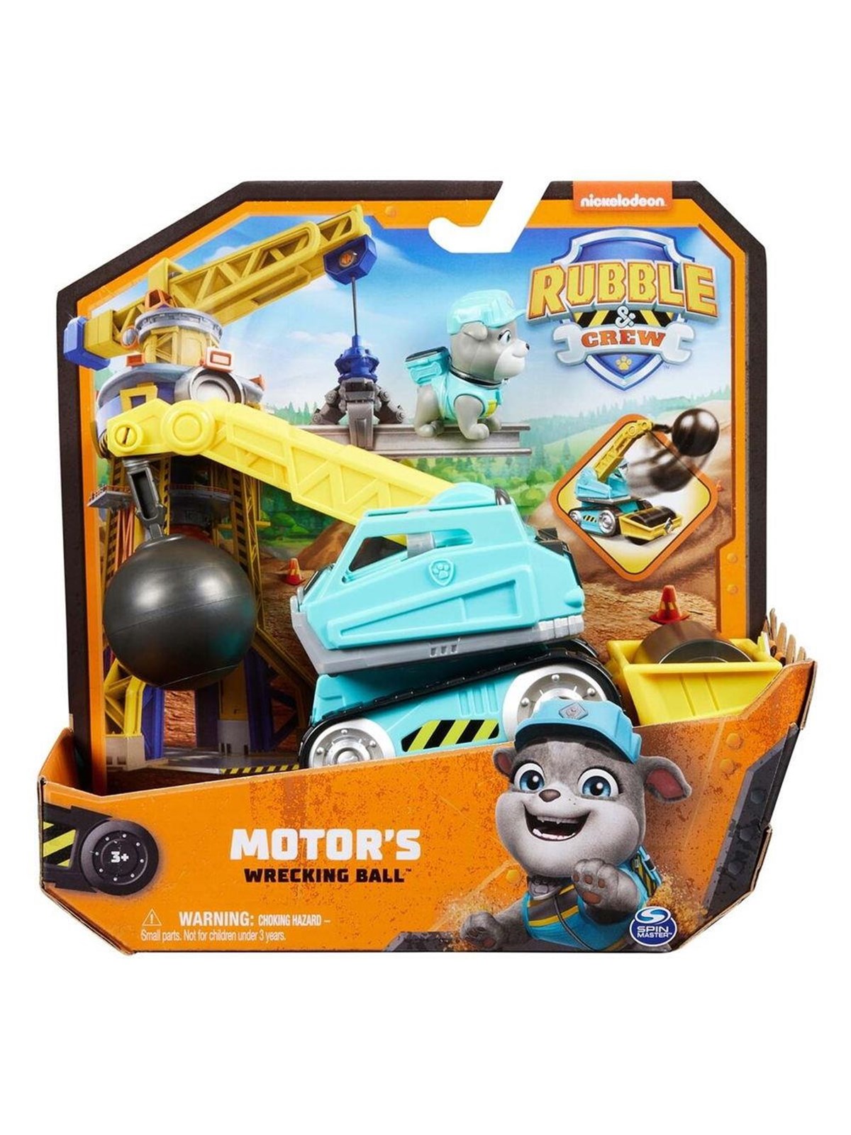Rubble & Crew Core Vehicle - Motor ́s Wrecking Ball - Spielzeugauto - 6069659
