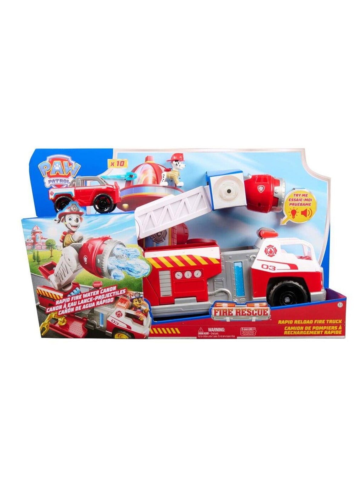 Paw Patrol Fire Rescue: Rapid Reload Fire Truck - Spielzeugauto - 6072600