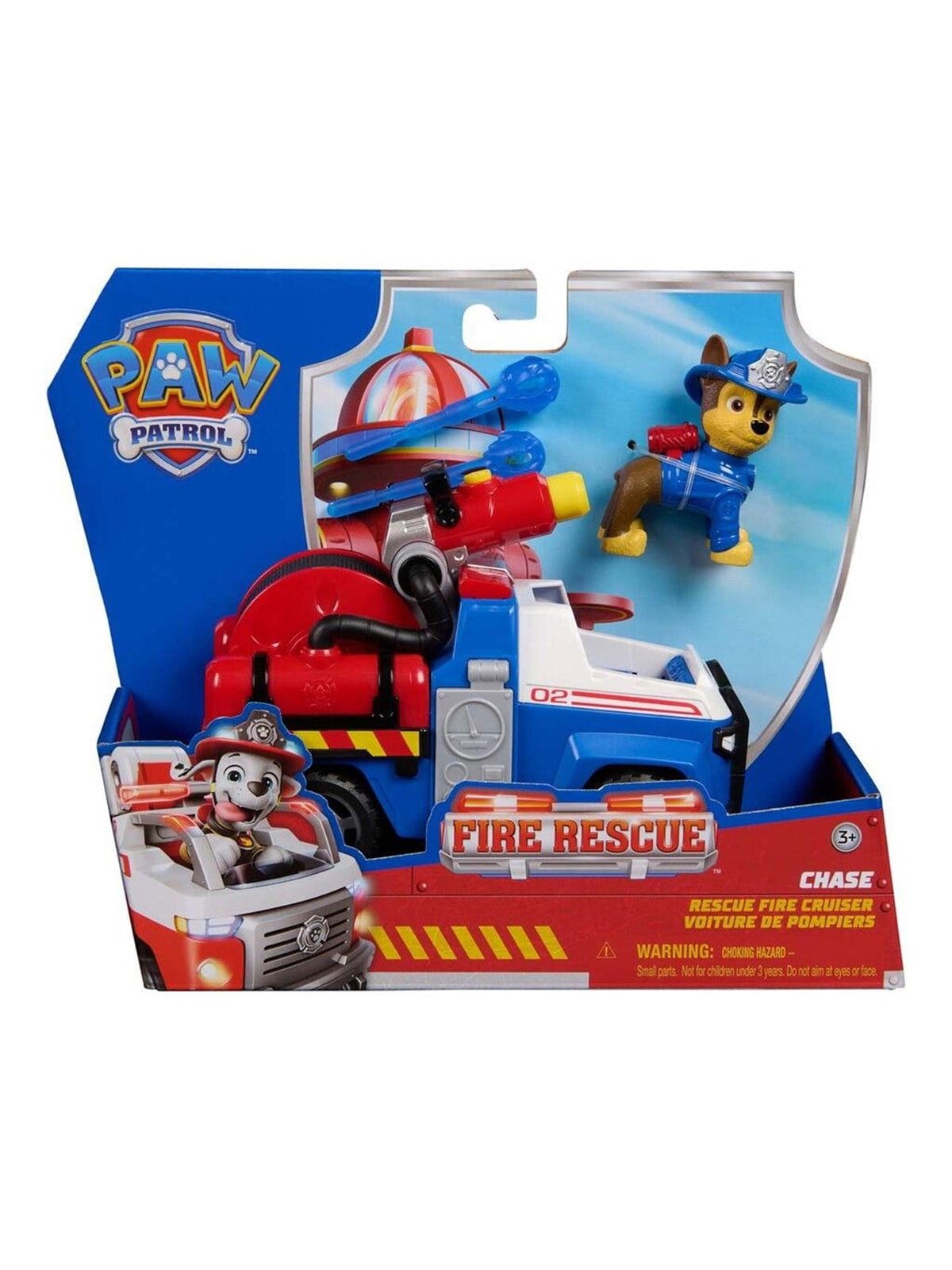 Paw Patrol Fire Rescue: Chase Rescue Fire Cruiser - Spielzeugauto - 6072641