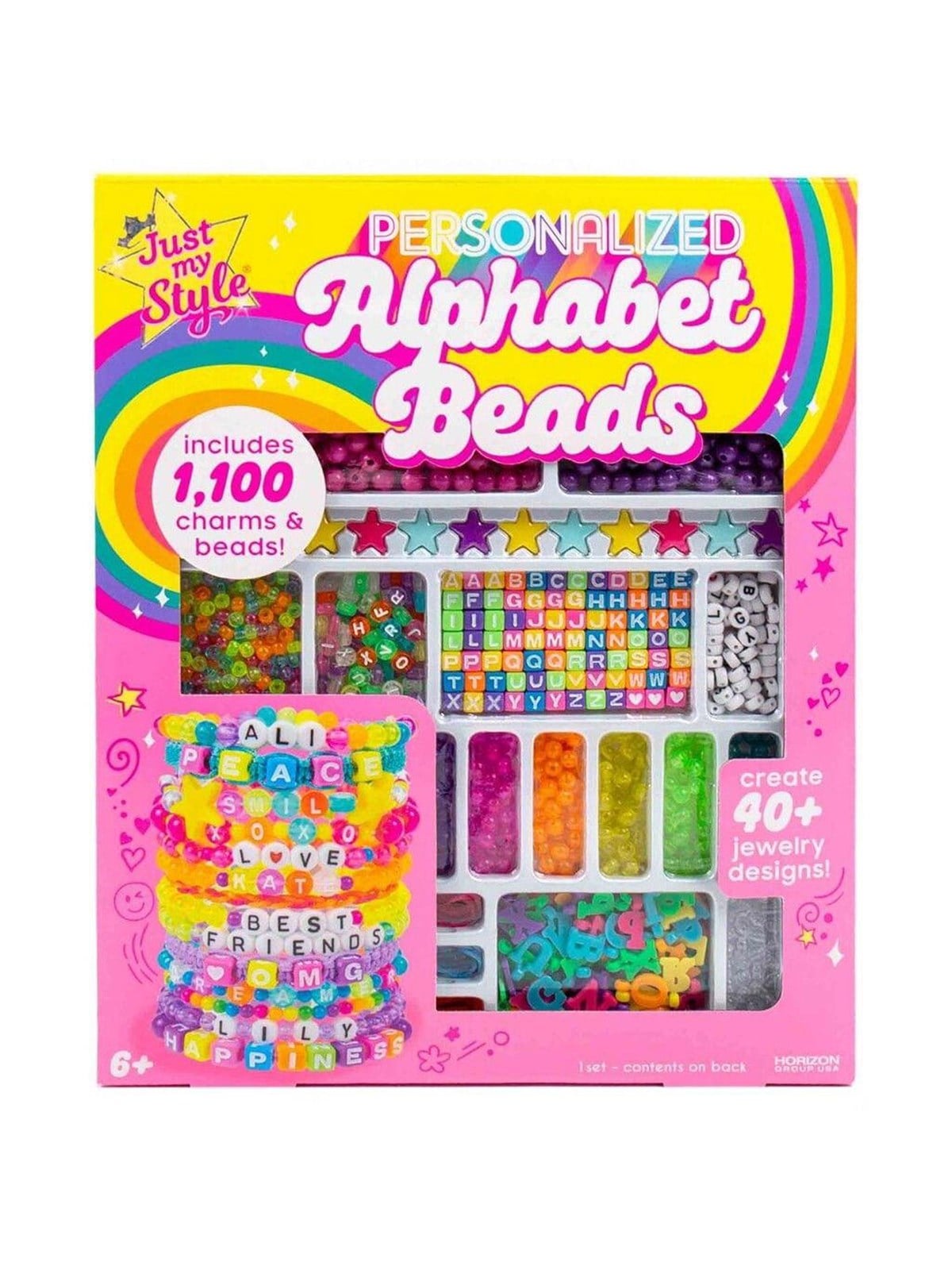 Just My Style Abc Beads - Kreativ Spiele - 332-72565