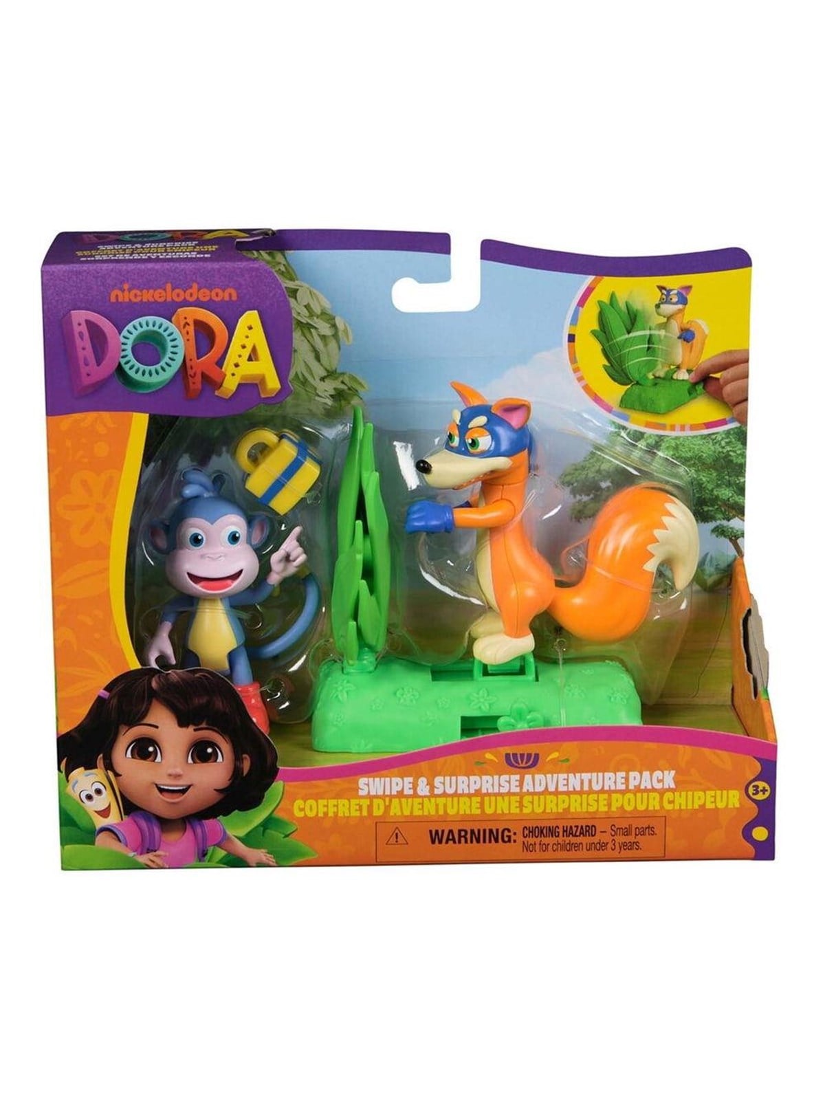 Dora The Explorer Adventure Pack - Boots & Swiper - Figuren - 6073672