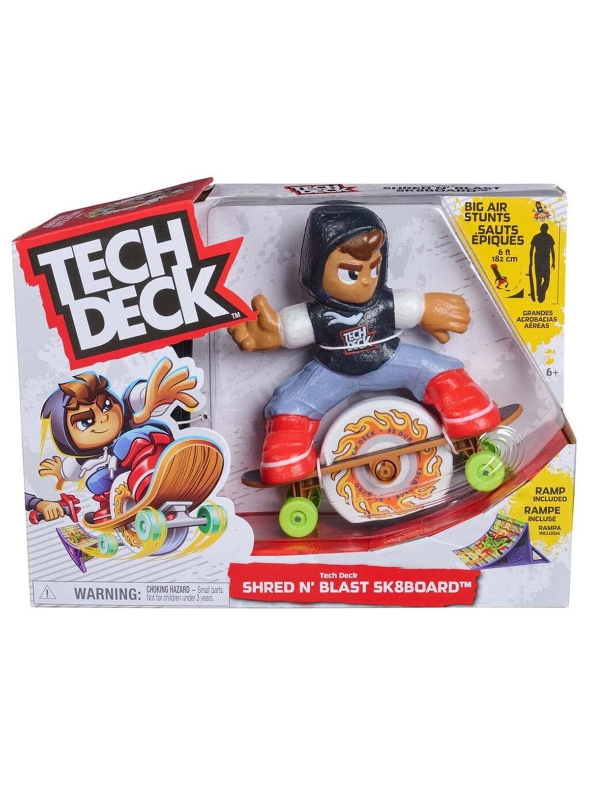 Tech Deck Ted Shred N' Blast Skateboard Flywheel - Spielzeug - 6073986