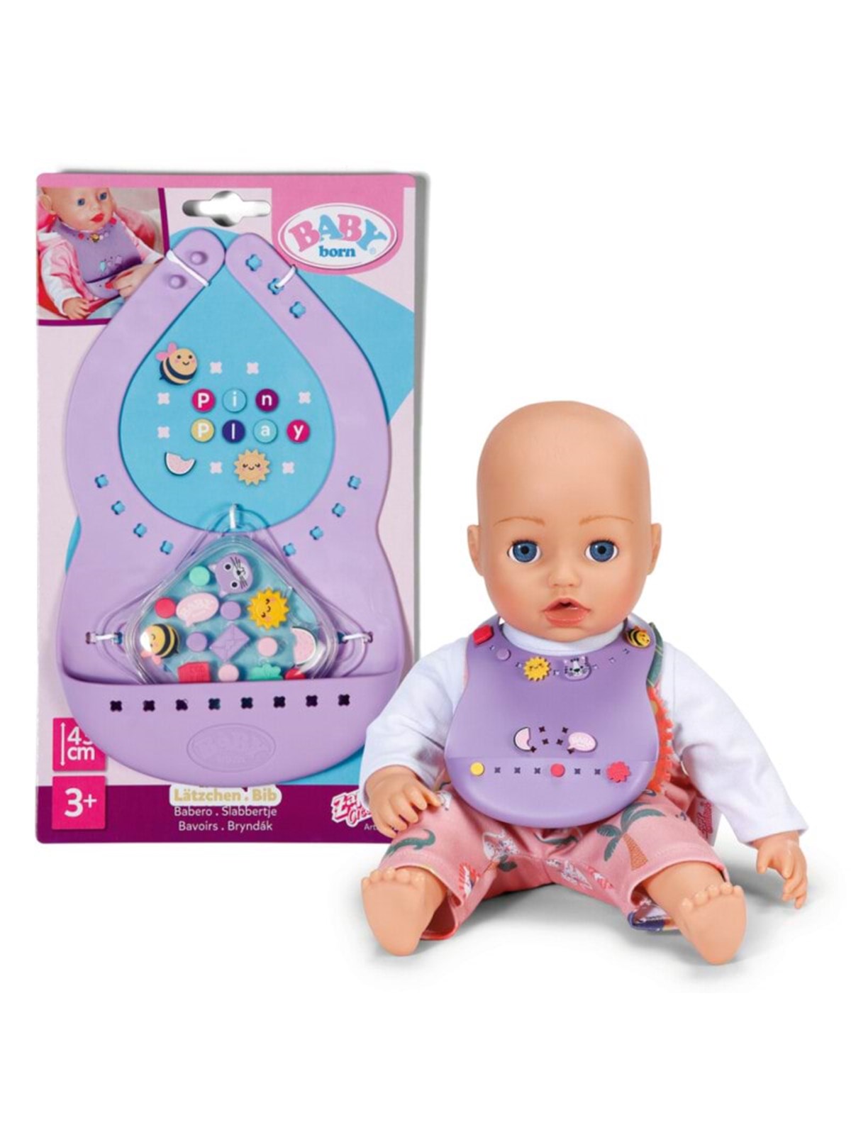 Baby Born Bib Pinplay - Dolls Accessories - 837221