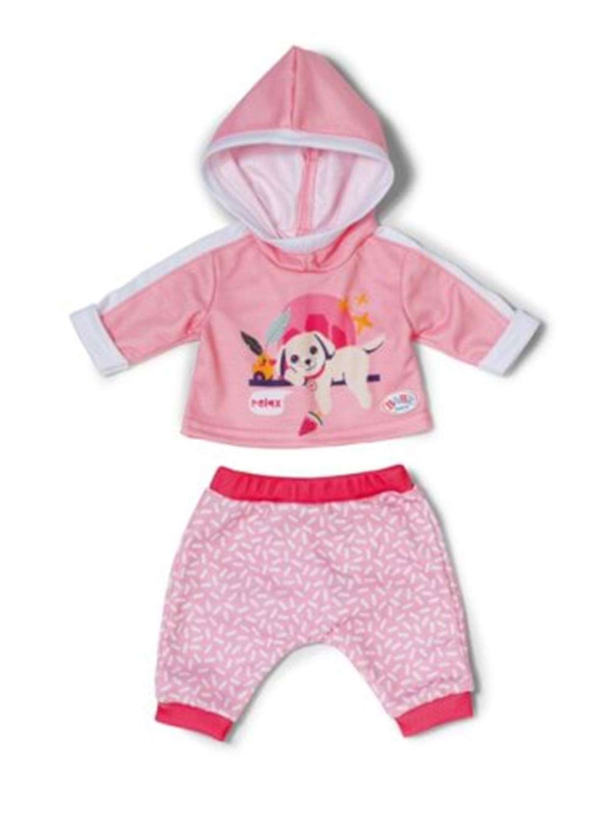 Baby Born Jogging Suit Pink 43cm - Dolls Accessories - 837313
