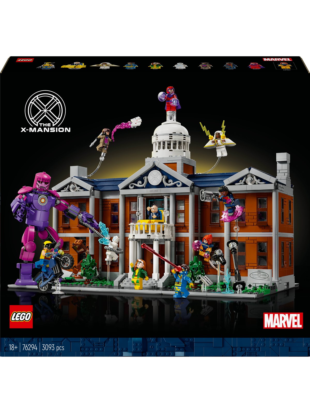 Lego Super Heroes Marvel 76294 X-men: X-mansion