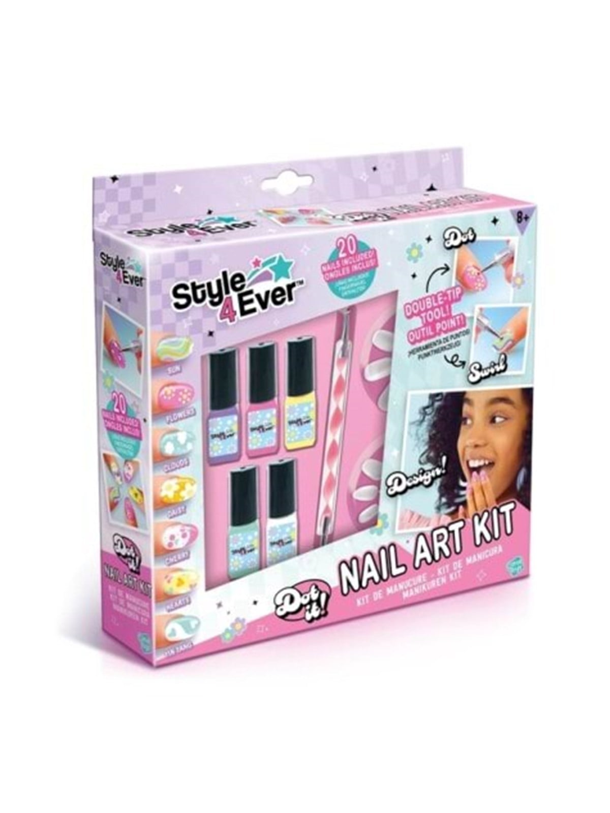 Style 4 Ever Nail Art Kit - Kreativ Spiele - 11340