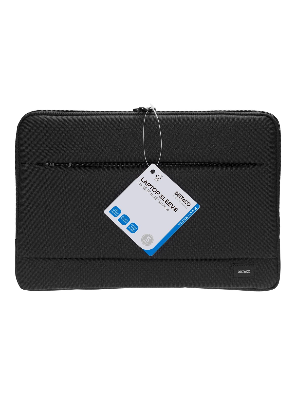 Deltaco Recycled - 15.6" - Sleeve - Taschen - Nv-804-r