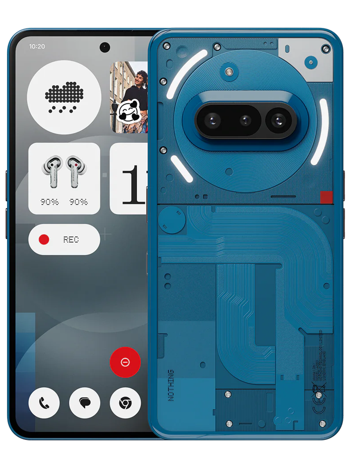Nothing Phone (3a) 256gb/12gb - Blue - Handys Smartphones - A10400153