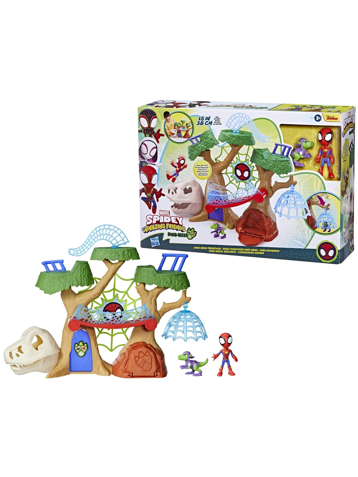 Spidey And His Amazing Friends Dino-webs Treehouse - Spielsets - F94775l0